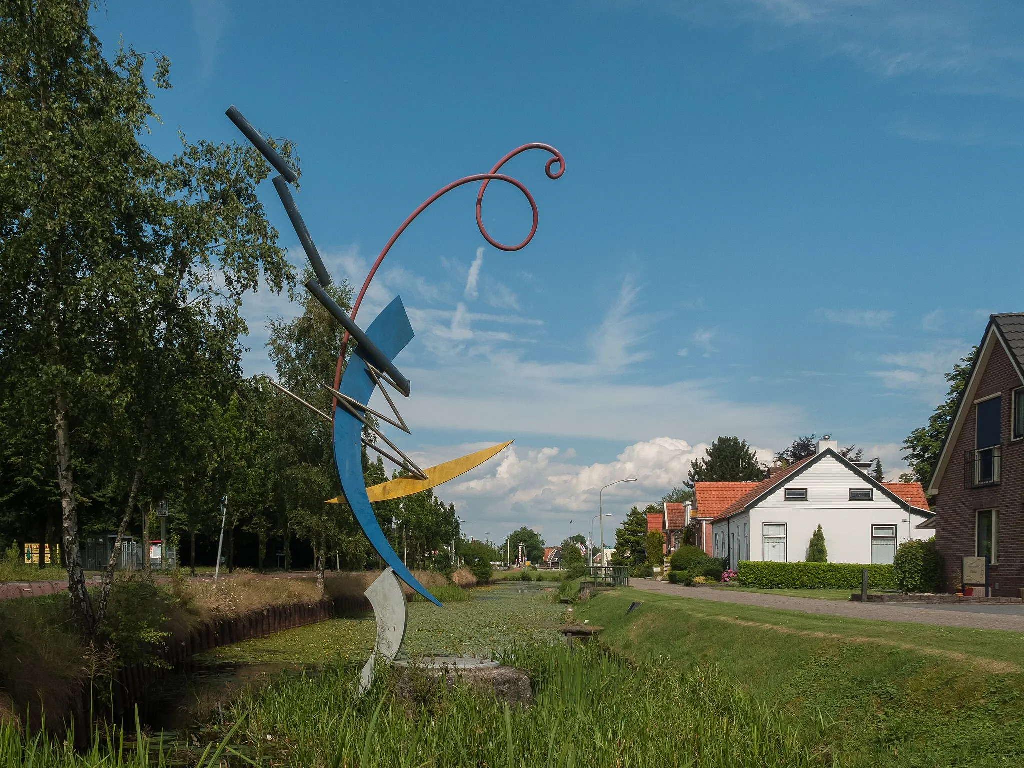 Photo showing: Gasselternijveenschemond, art in the street