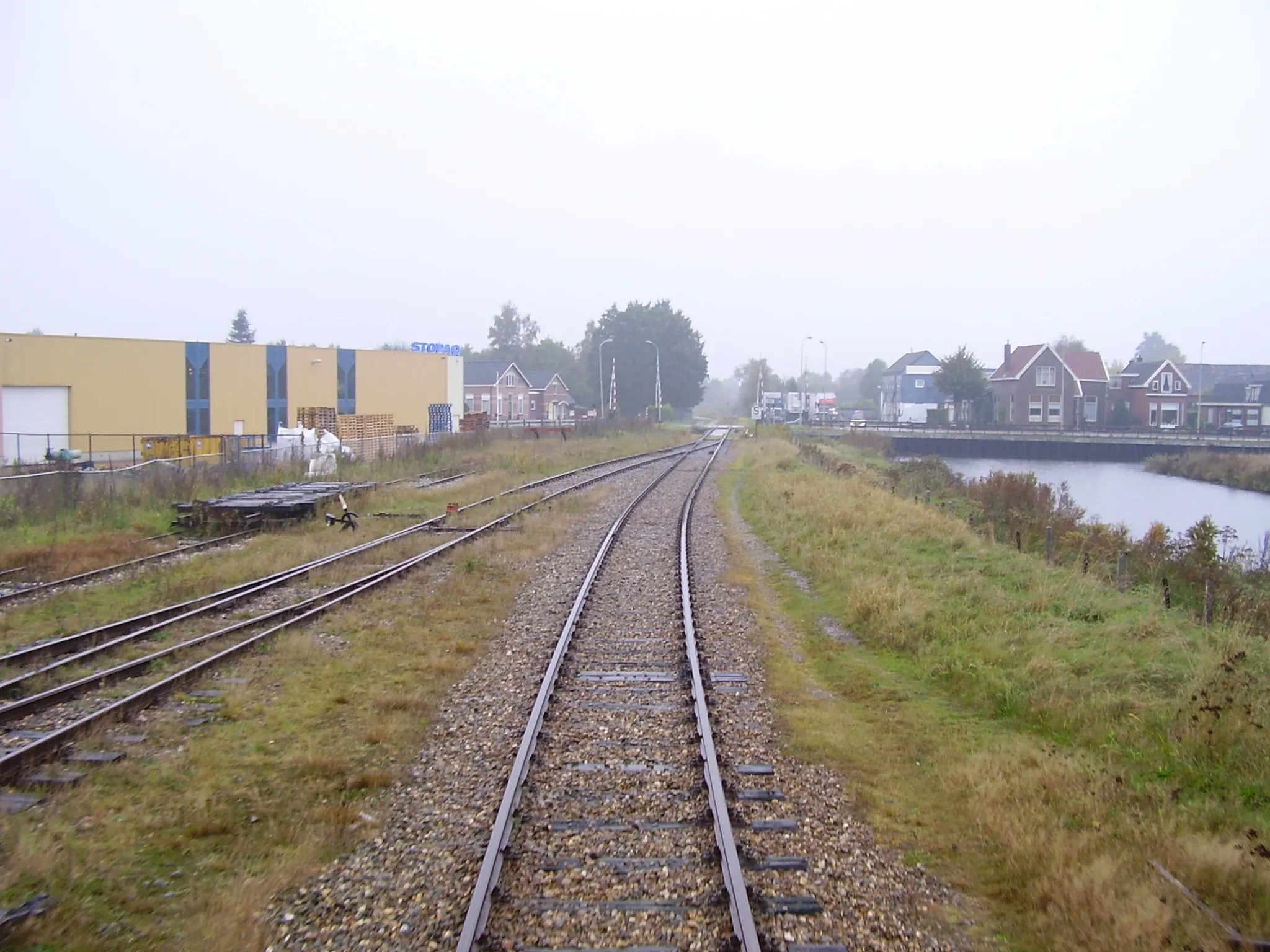 Photo showing: De spoorlijn van de Star in Stadskanaal