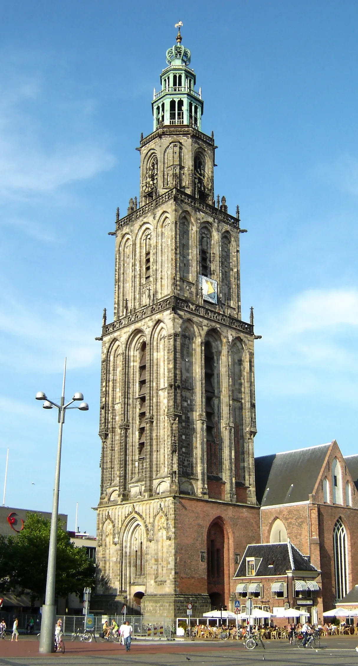 Photo showing: De nl:Martinitoren aan de Grote Markt in Groningen