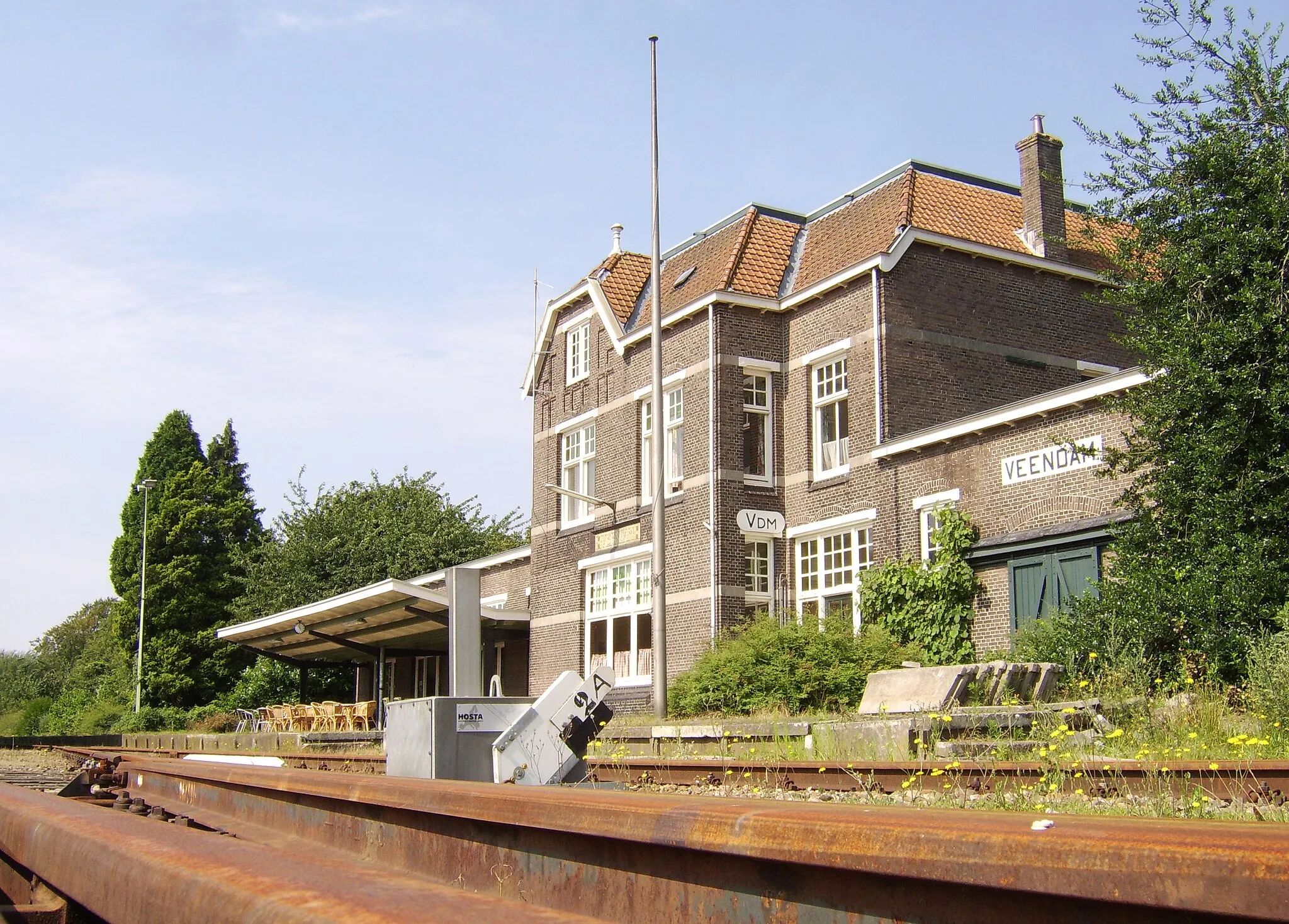 Photo showing: Veendam, former train station