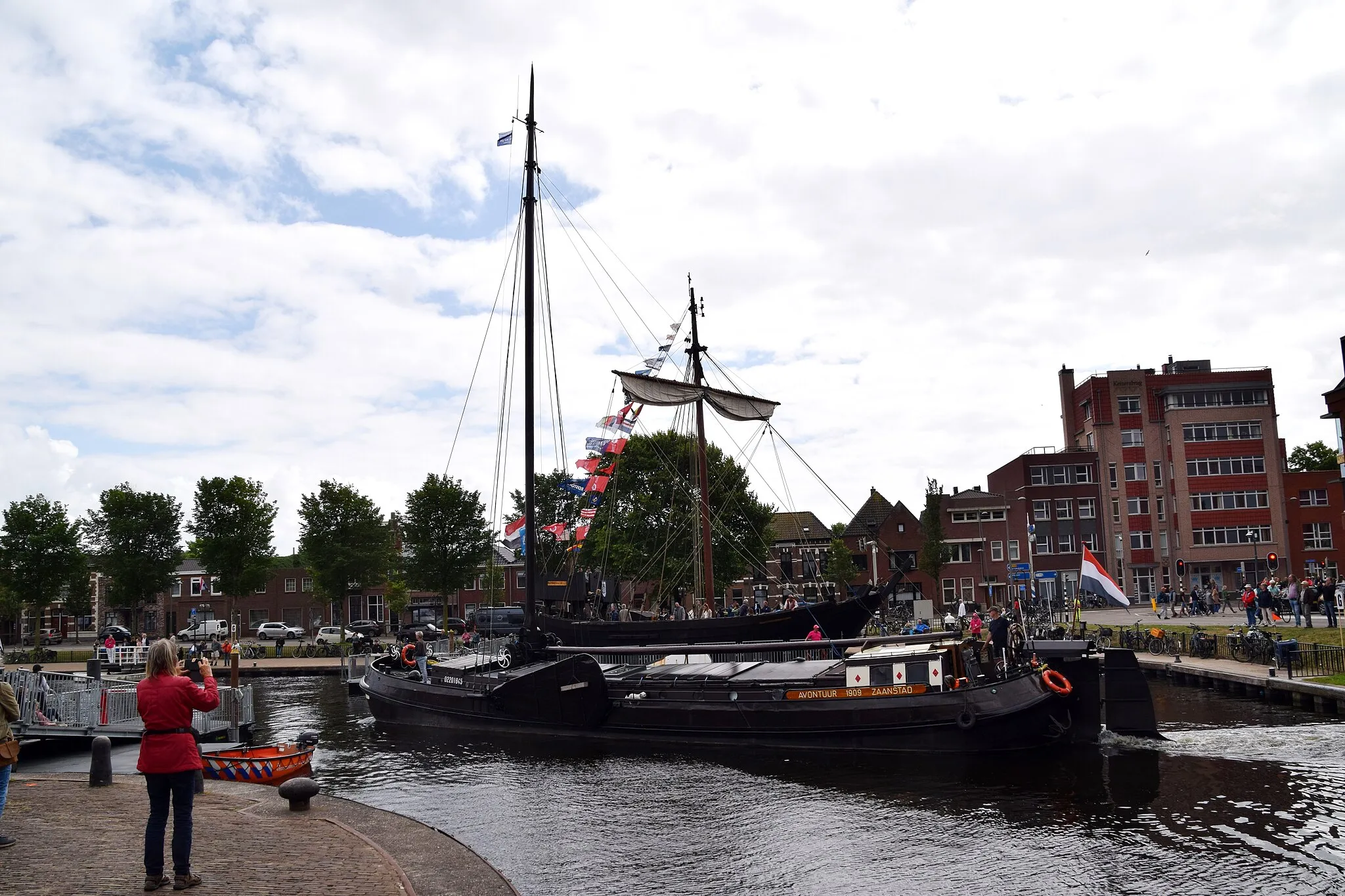 Photo showing: De AVONTUUR verlaat Willemsoord na Sail Den Helder 2023