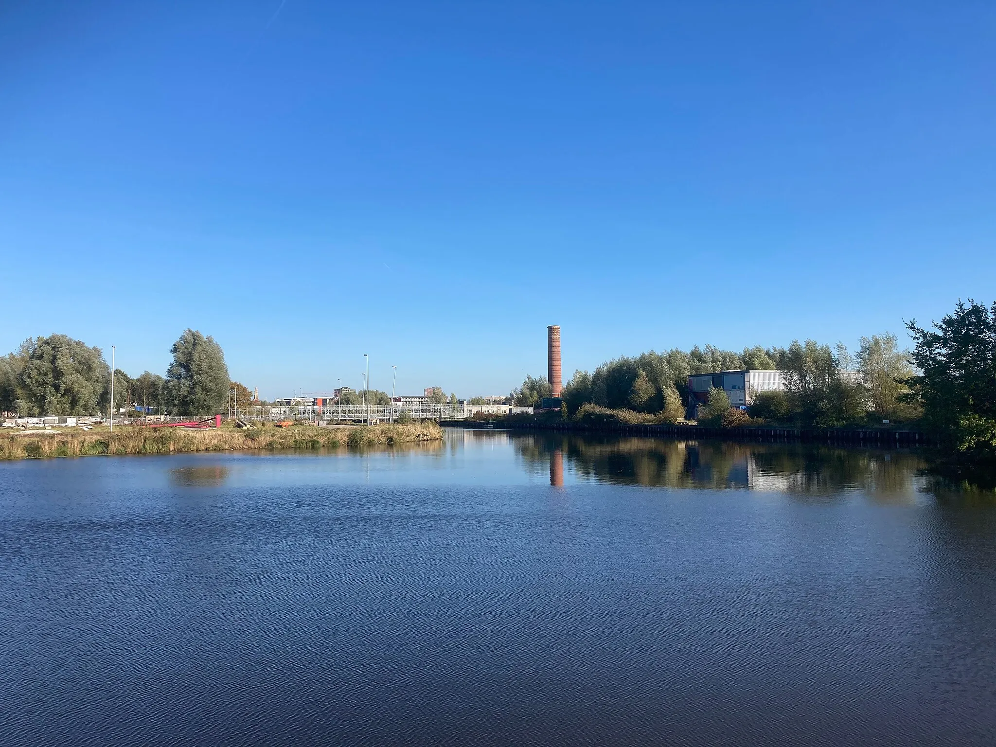 Photo showing: SuikerZijde Suikerunie Suikerunieterrein Hoogkerk Bangeweer SES Ecologische Hoofdstructuur Vloeivelden Natuurgebied Bangeweer Hoendiep Urban Nature