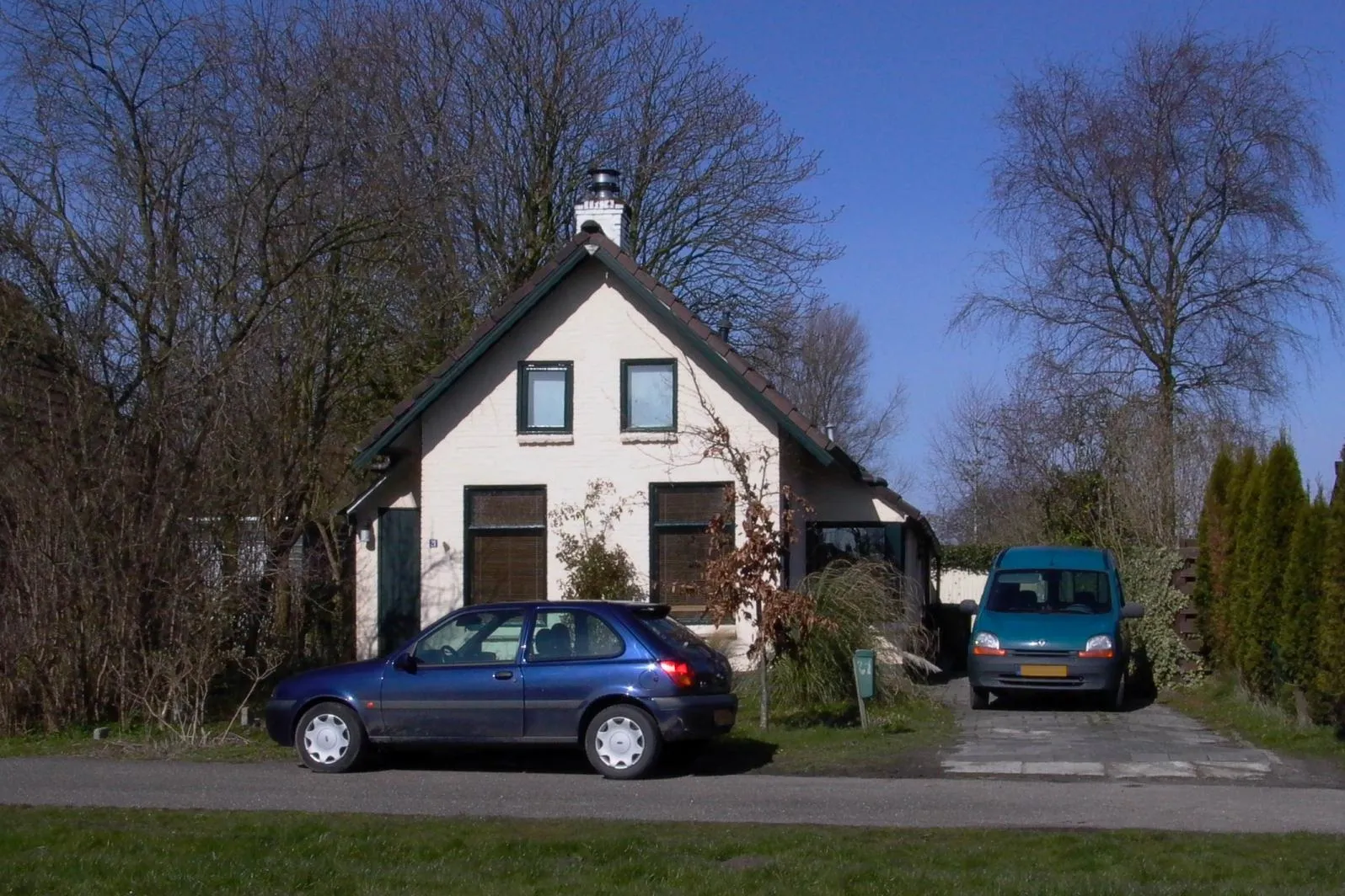 Photo showing: De voormalige woning van Richard Klinkhamer aan de G. Gernaatweg 21 in Ganzedijk / Hongerige Wolf. Foto: Daniel van der Ree, 23 maart 2008