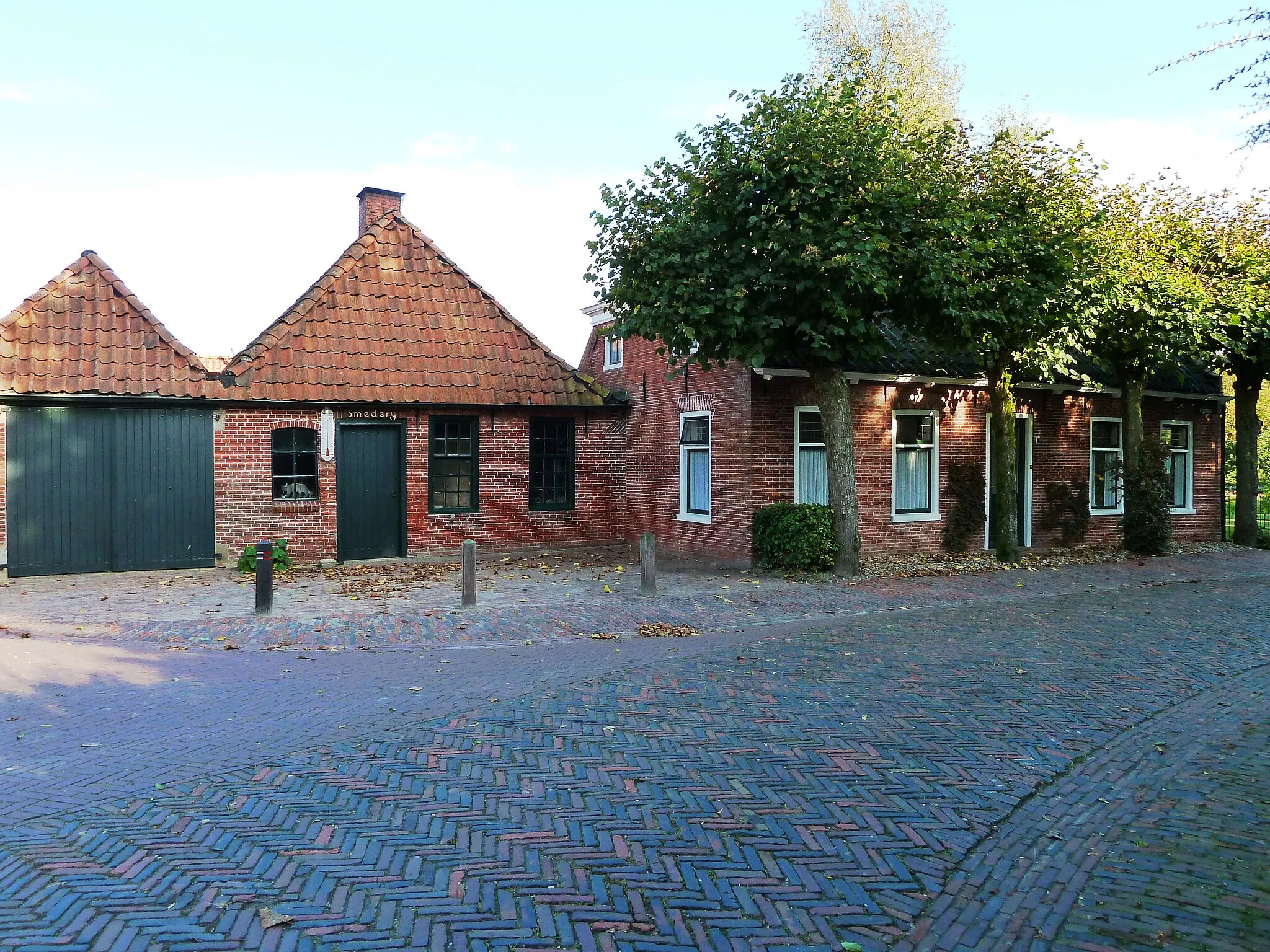 Photo showing: Oude smederij in Feerwerd (Groningen, Nederland).