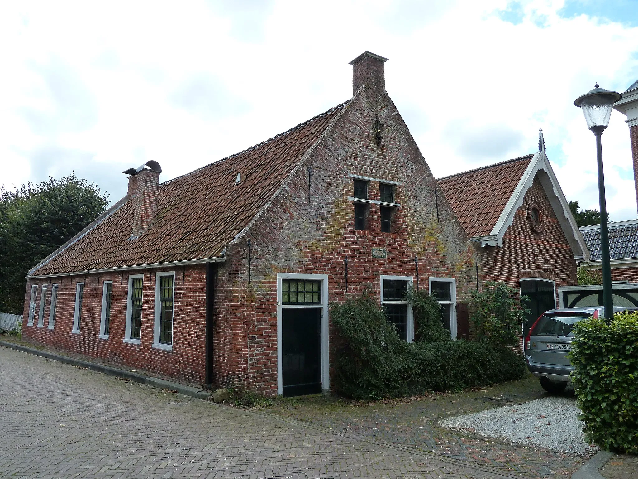 Photo showing: Voormalige bakker aan de Kerkstraat 3 in Middelstum (Groningen, Nederland)