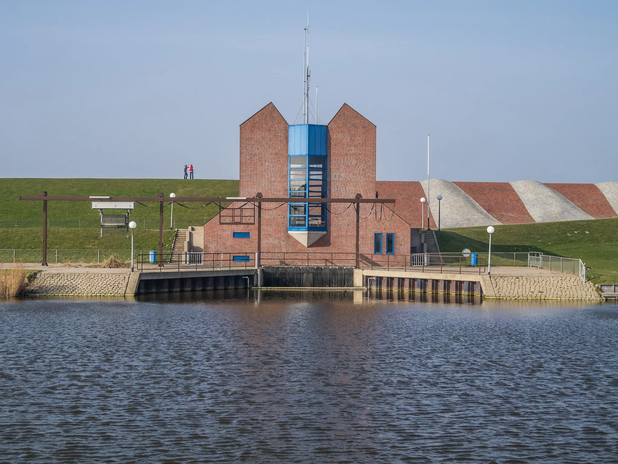 Photo showing: Gemaal Noordpolderzijl