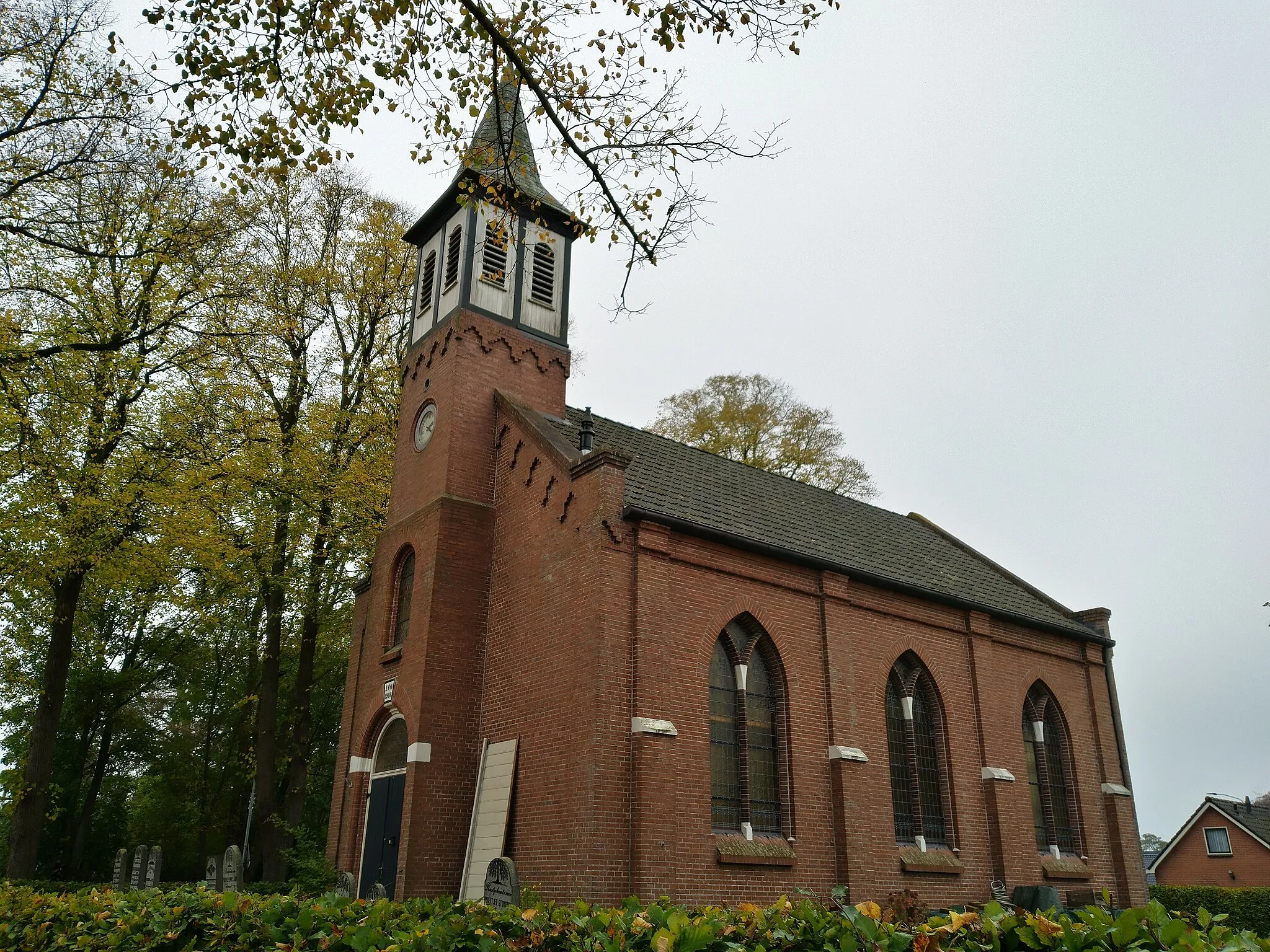 Photo showing: Voormalige hervormde kerk van Oostwold, Westerkwartier, Groningen.