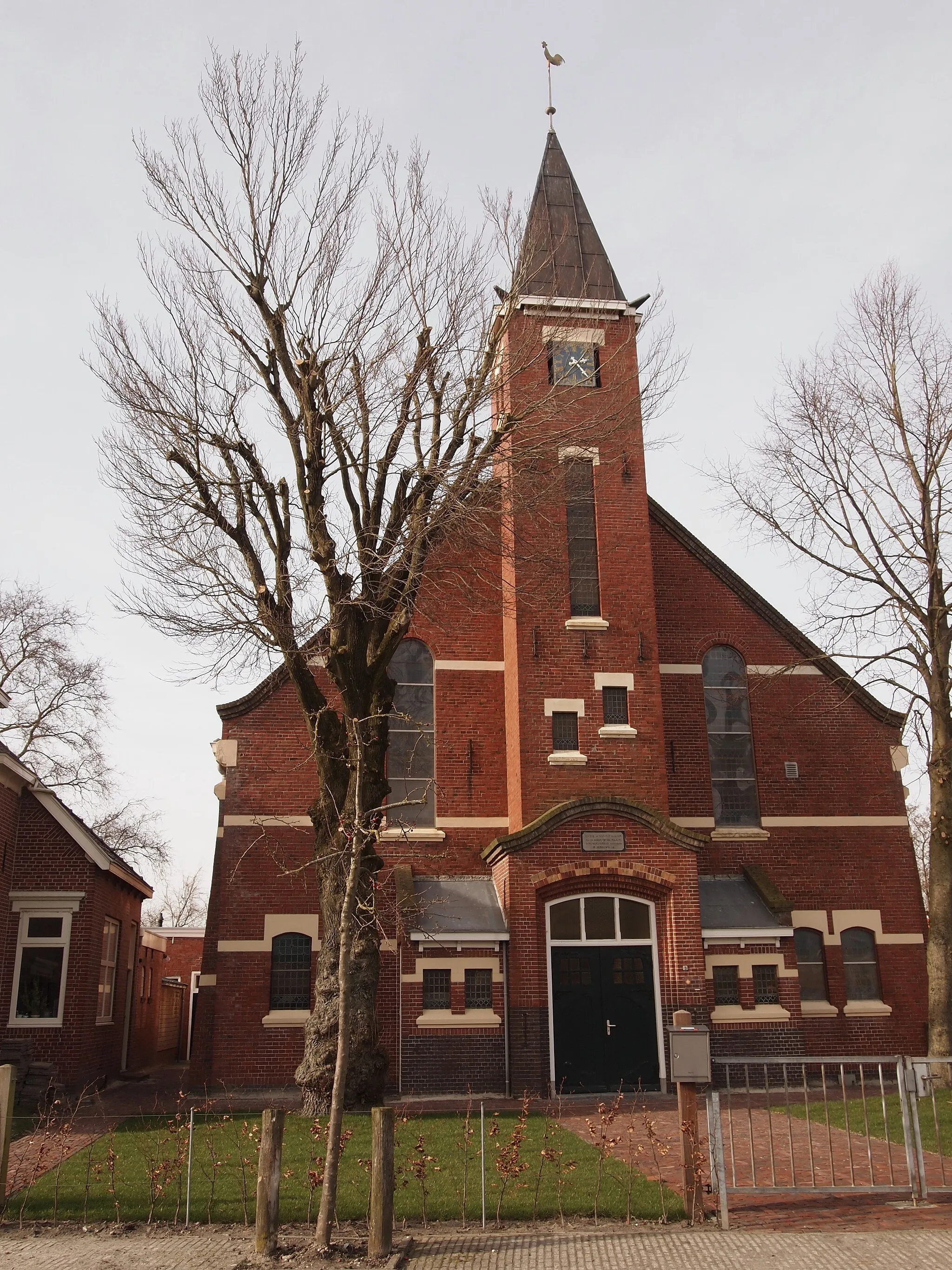 Photo showing: Kerk in Munnekezijl