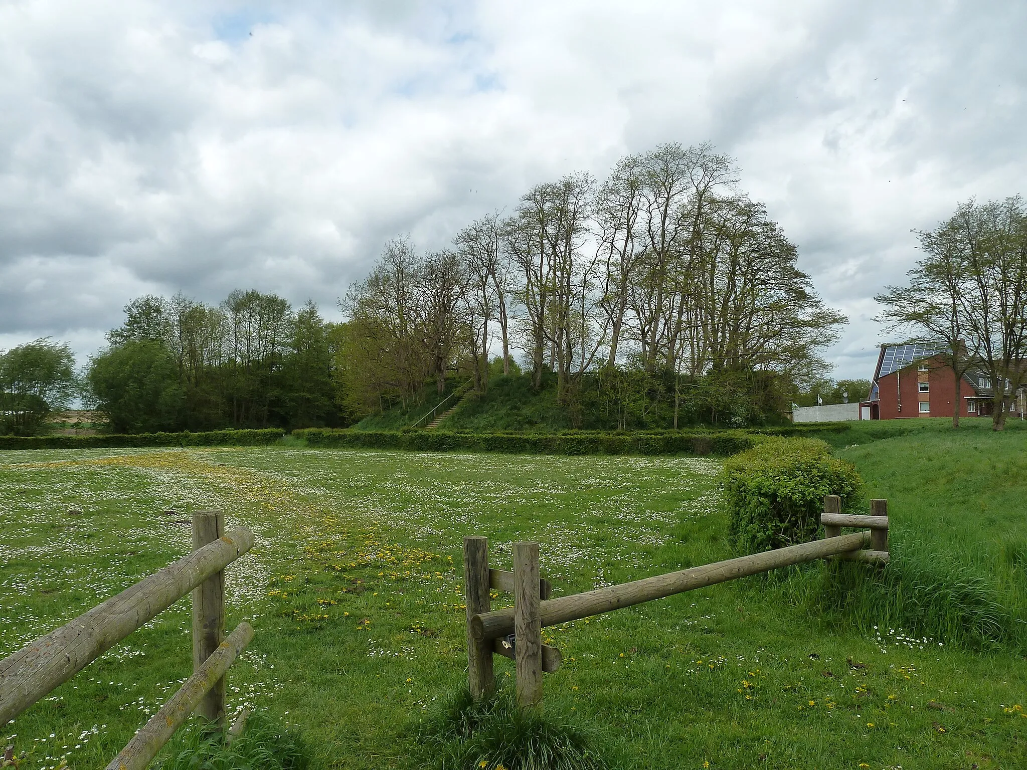 Photo showing: Motte Bolleberg, Waldfeucht, Noordrijn-Westfalen, Duitsland