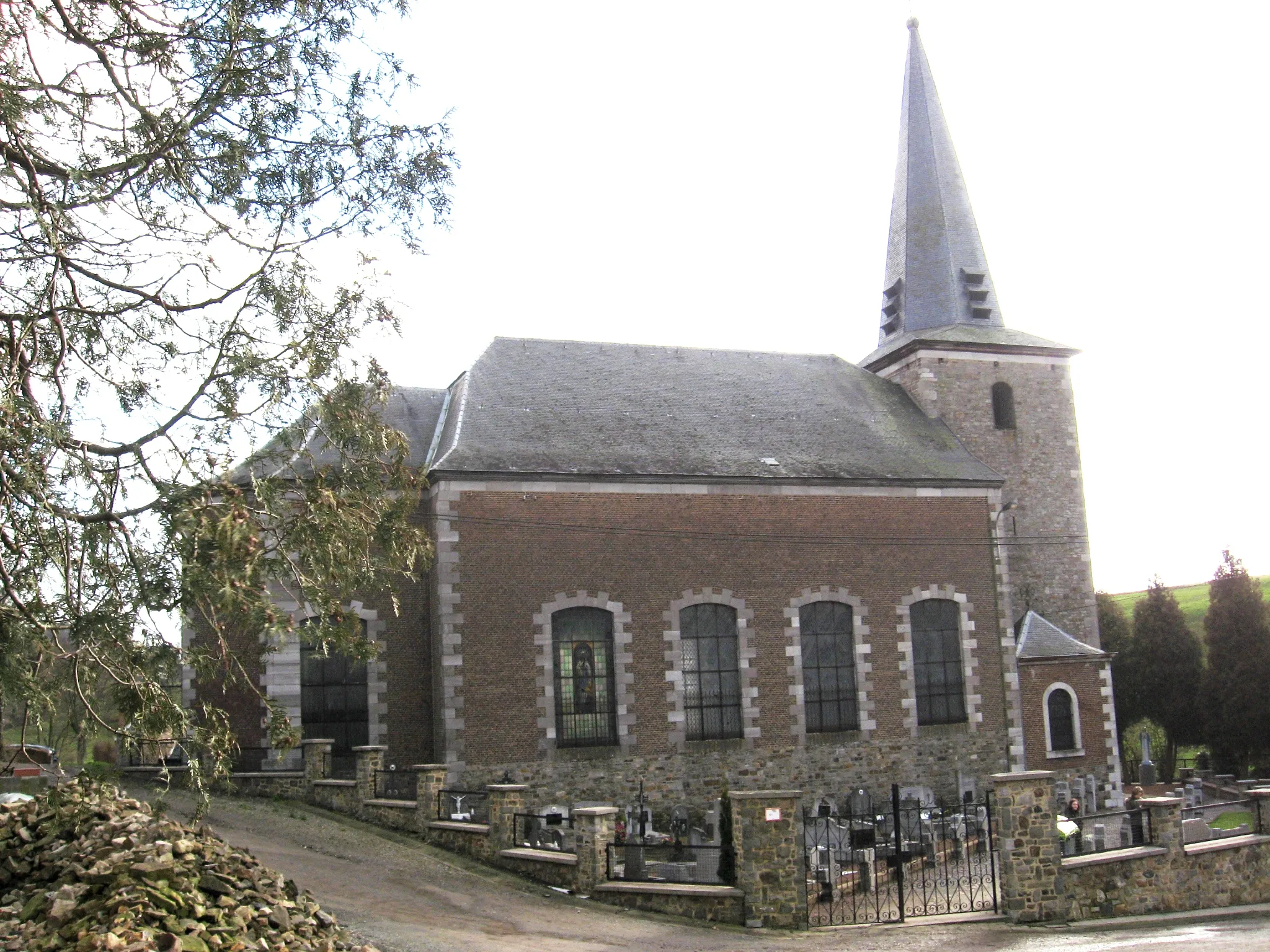 Photo showing: Church of Saint Lucy in Mortroux, Dalhem, Liège, Belgium