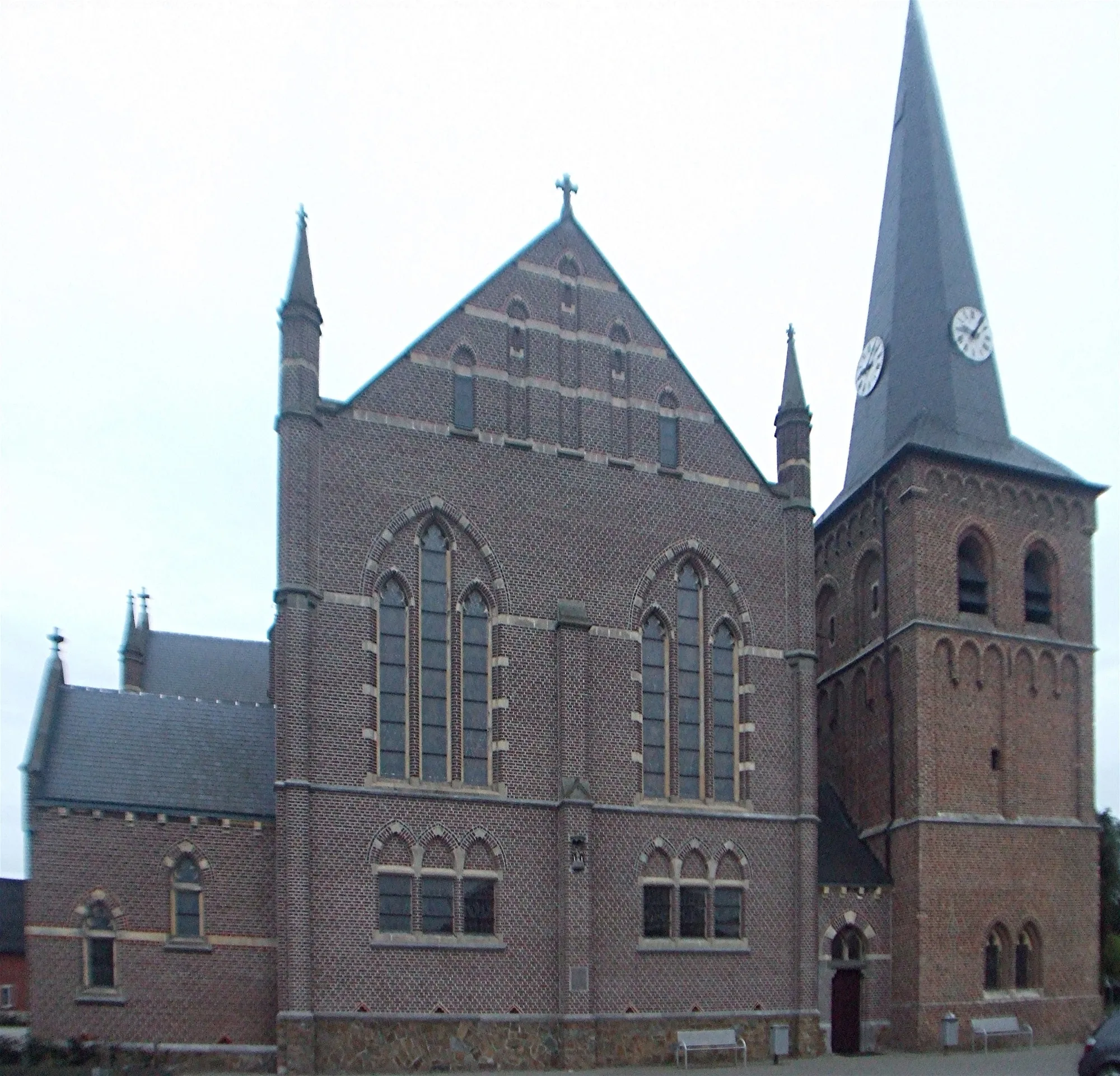 Photo showing: Church of the Saints Monulph and Gondulph in Kaulille, Bocholt, Limburg, Belgium
