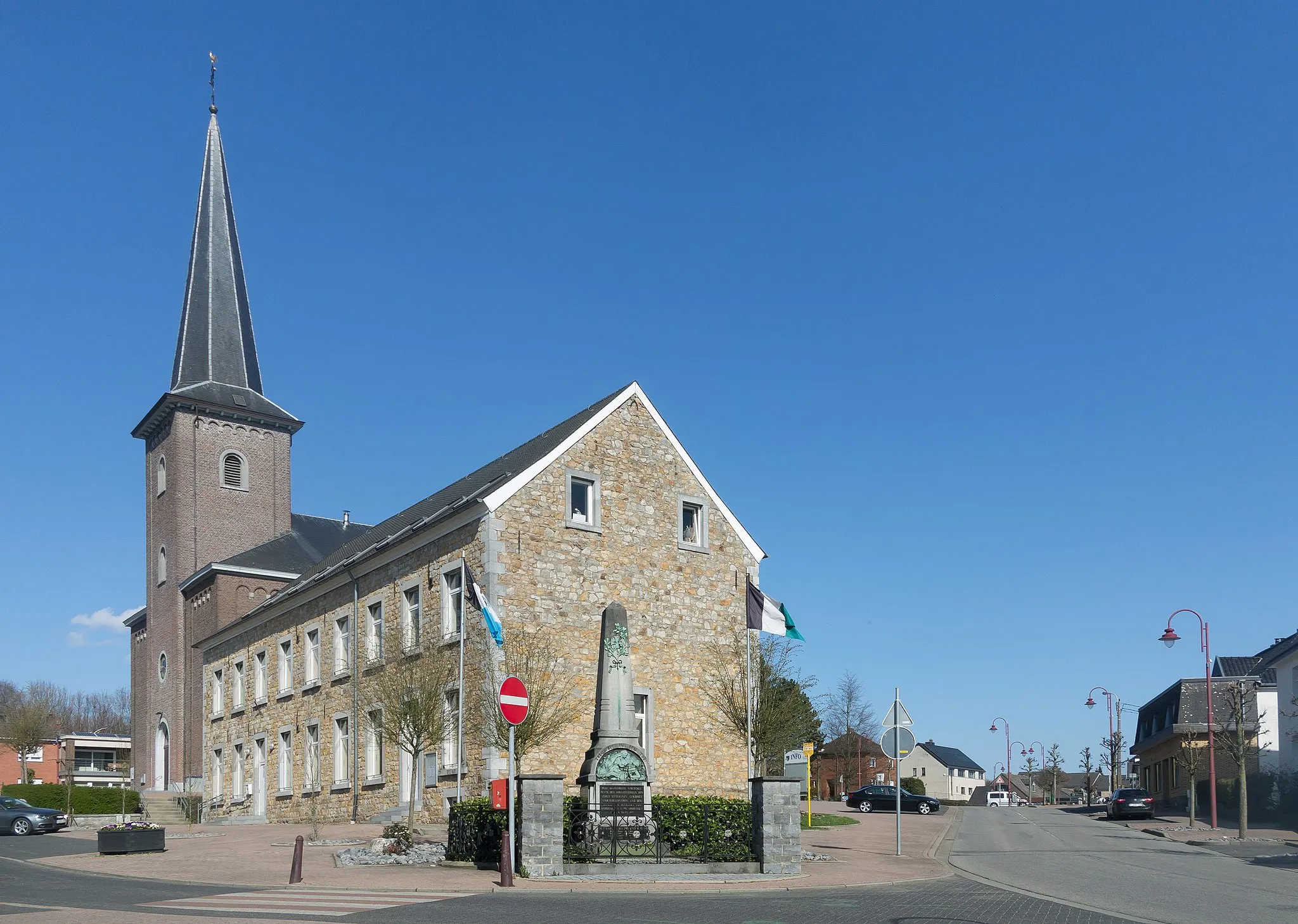 Photo showing: Hergenrath, church: die Sankt Martin Kirche