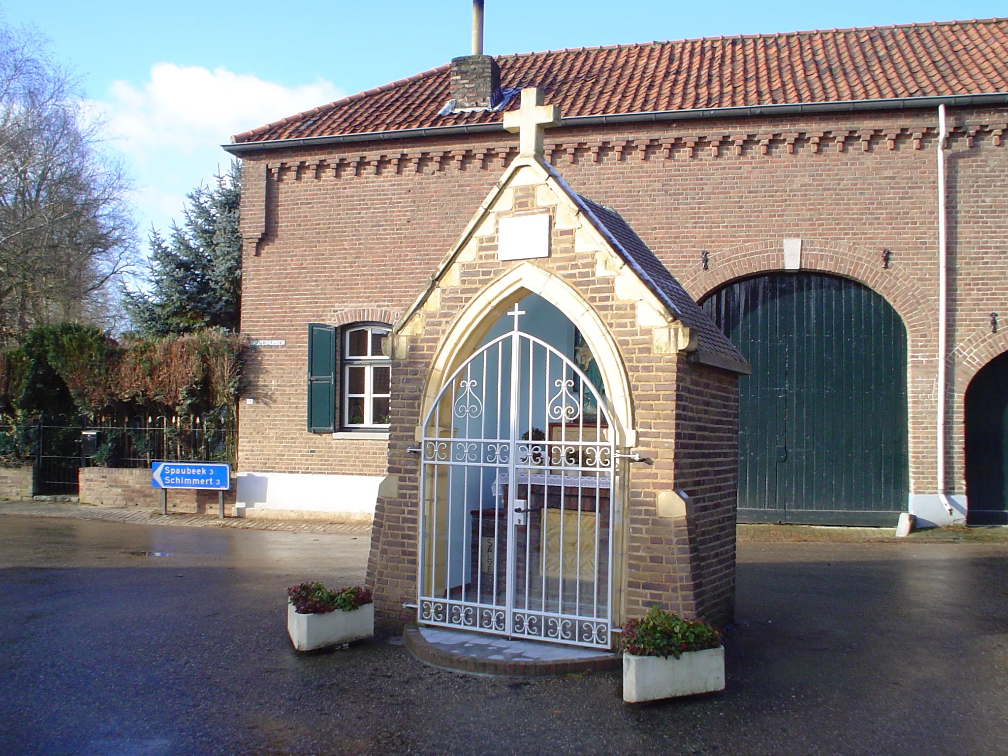 Photo showing: The chapel at Grijzegrubben, Nuth.