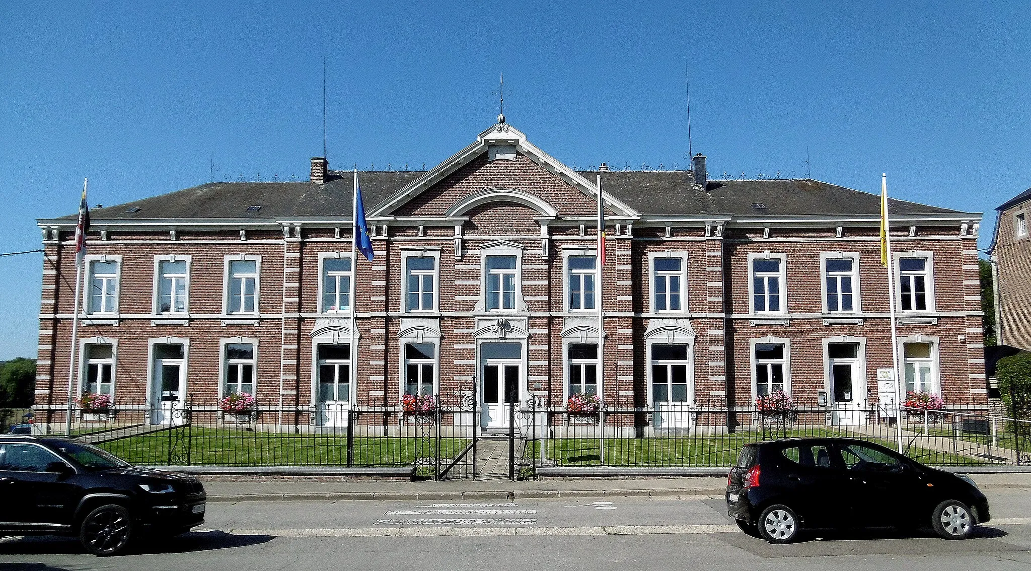 Photo showing: Gemeindehaus in Montzen