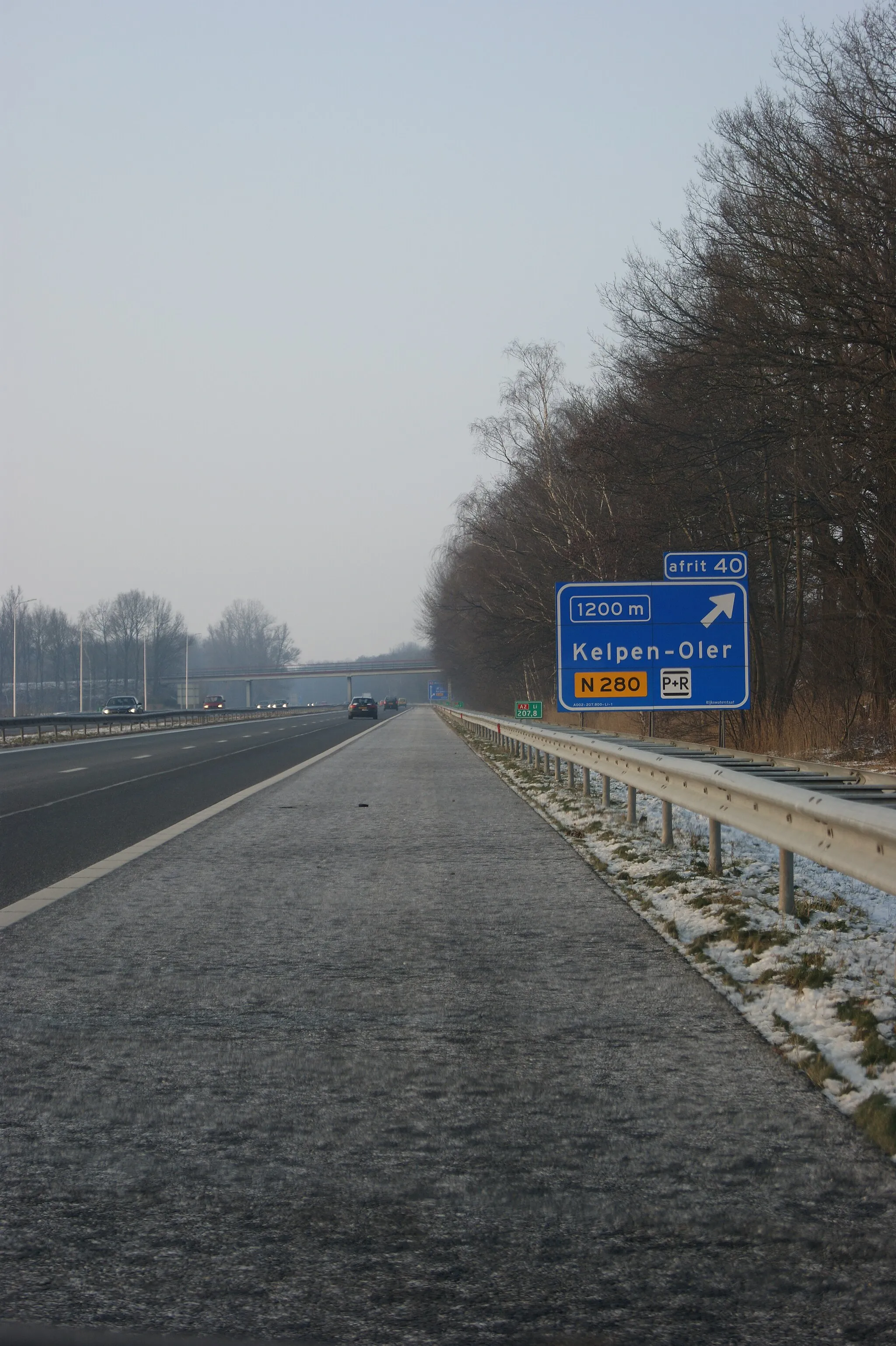 Photo showing: Exit Kelpen-Oler