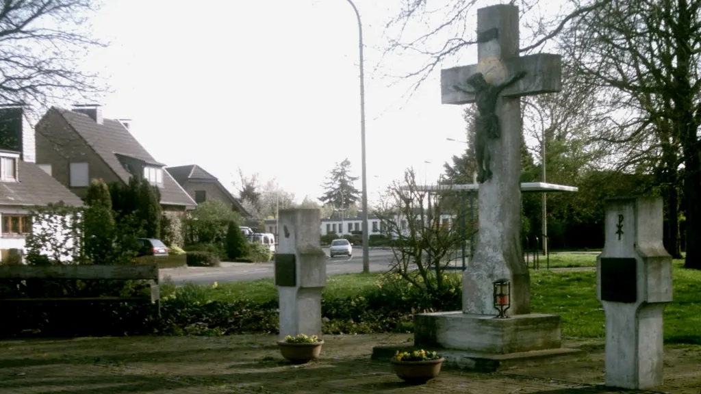 Photo showing: Stone Cross in Bockert, Viersen, Germany