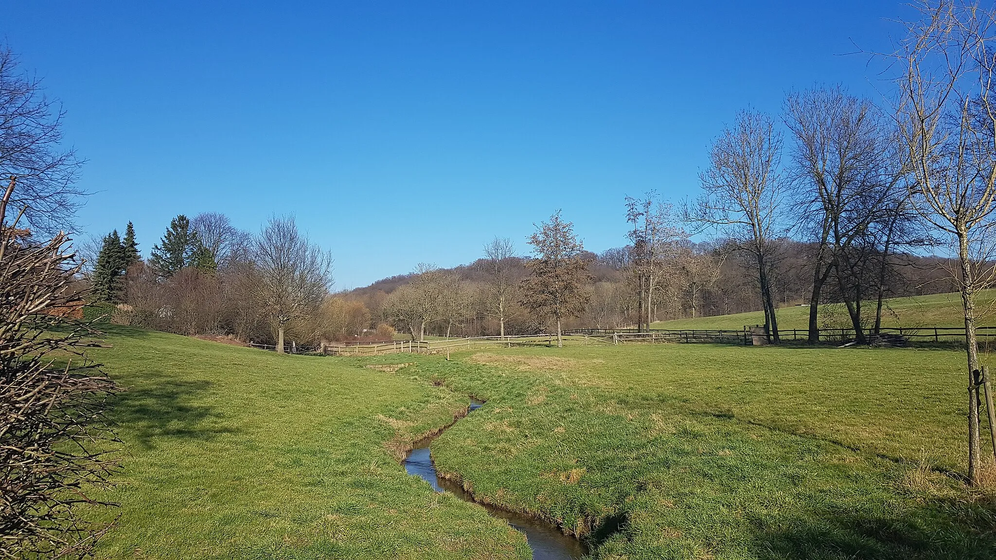 Photo showing: Watervalderbeek bij Humcoven, Ulestraten, Nederland