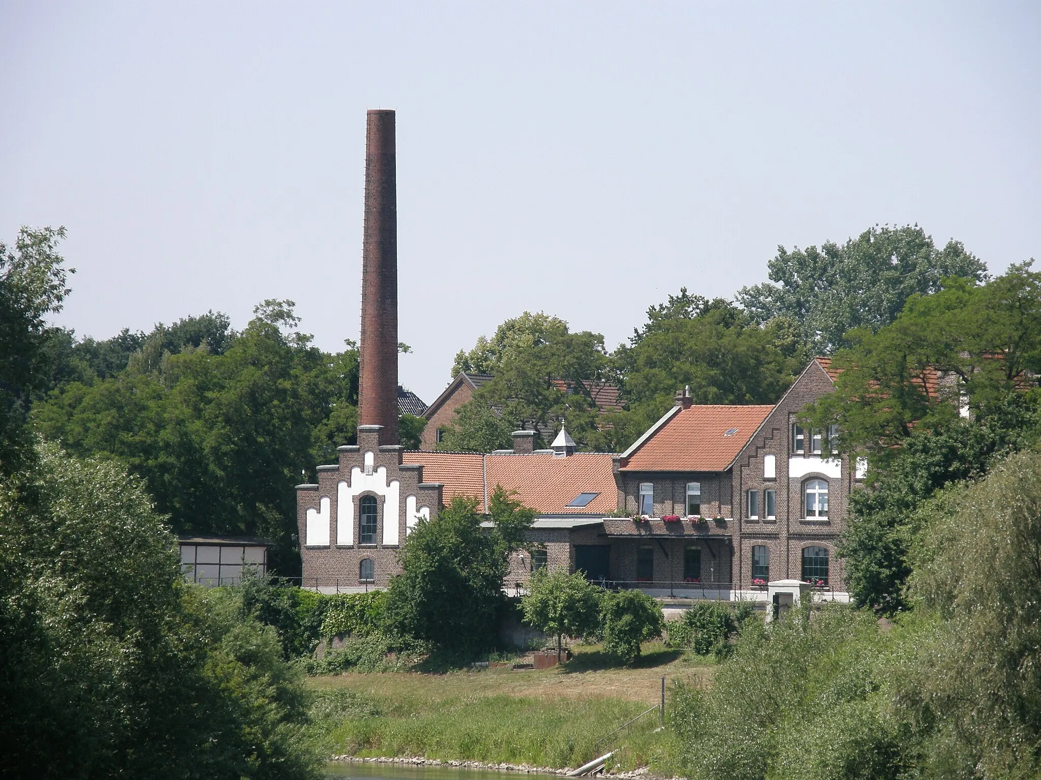 Photo showing: Das Alte Wasserwerk an der Lippe bei Wesel