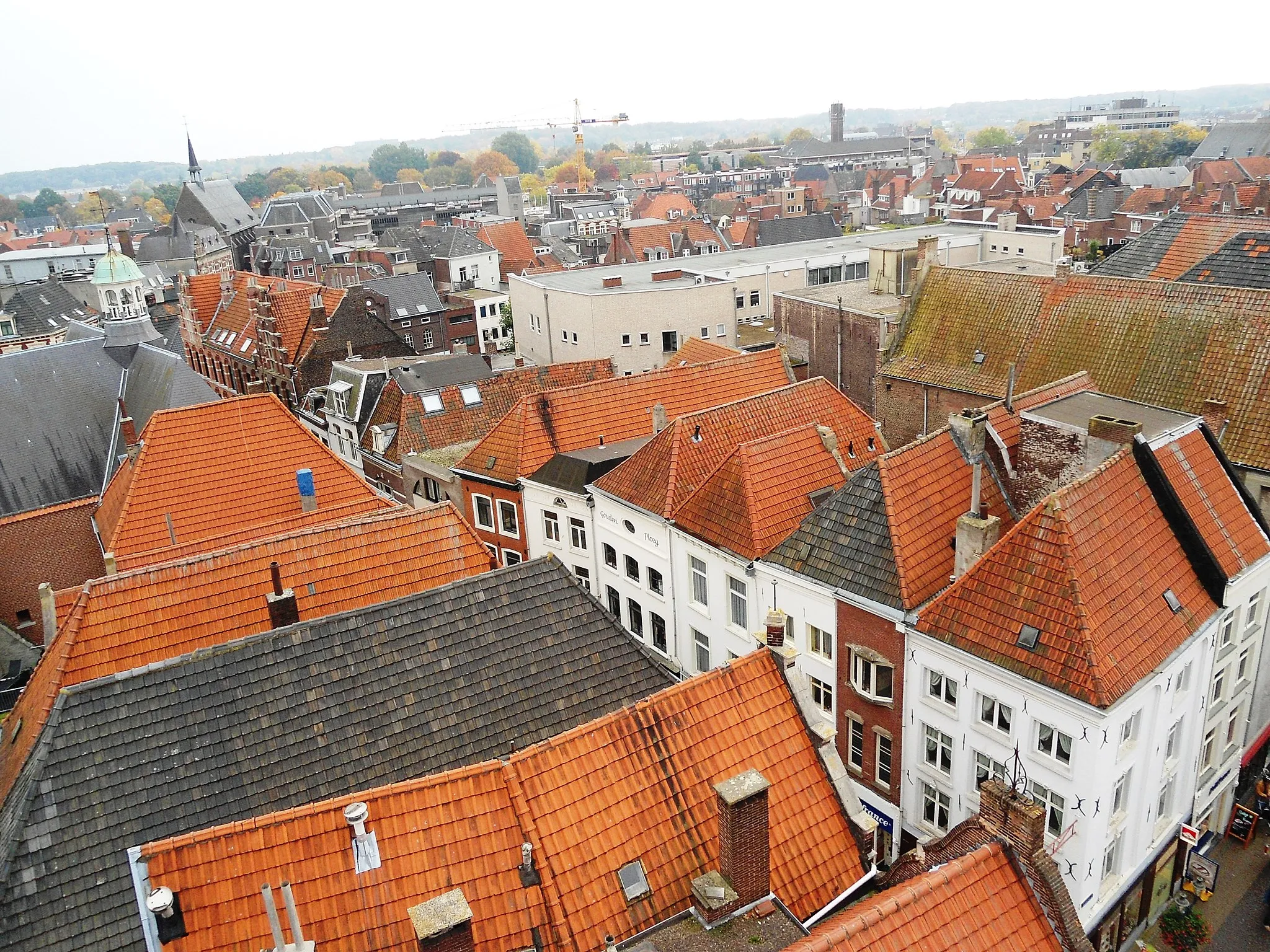 Photo showing: Gasthuisstraat Venlo van bovenaf