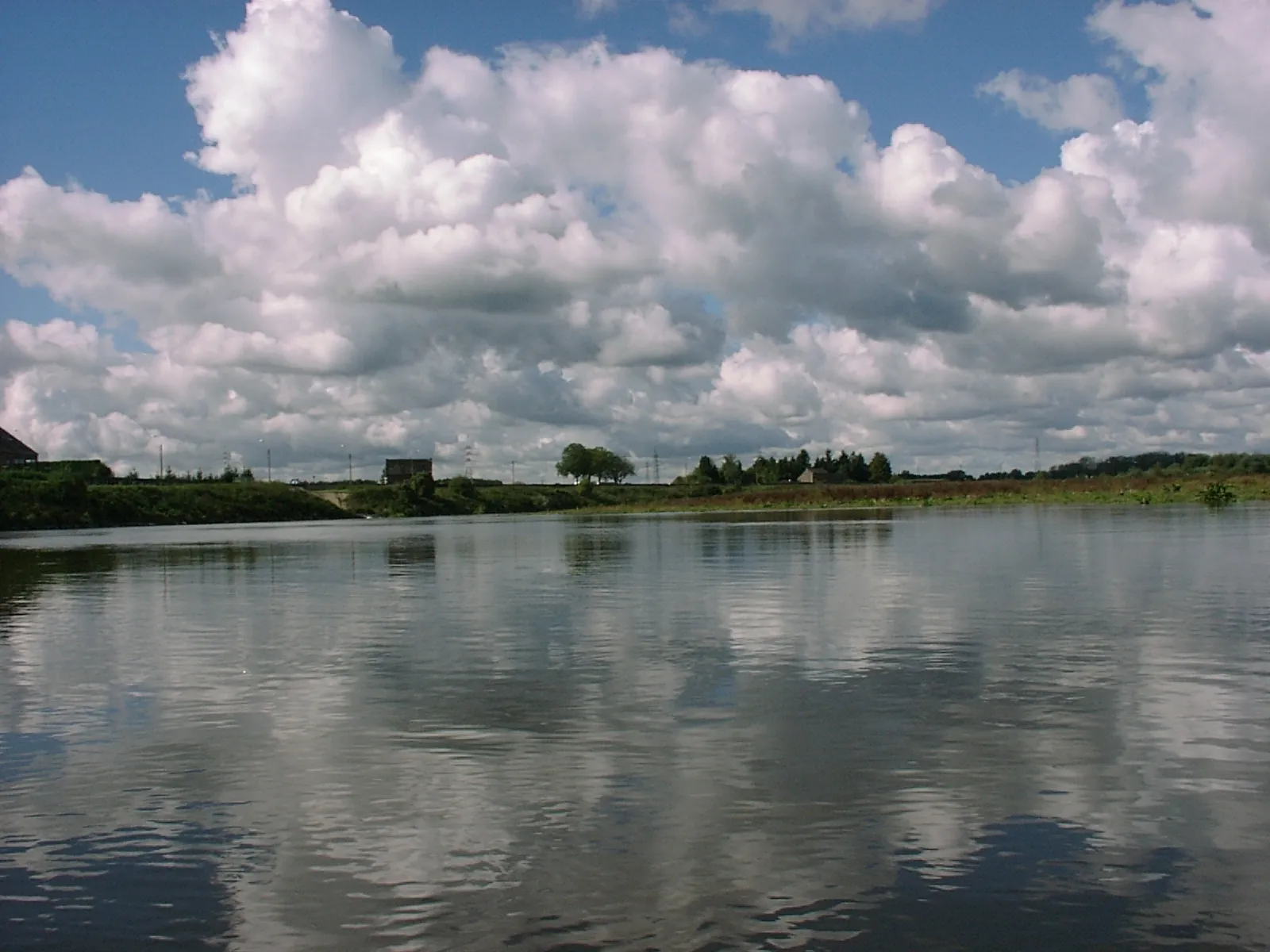 Photo showing: The Meuse River at Meers, near Stein