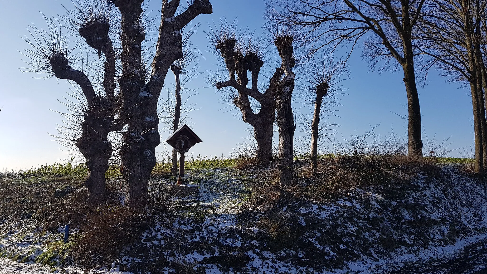 Photo showing: wegkruis Rodeputserveldweg-Waalbroekerweg, Waalbroek, Simpelveld, Nederland