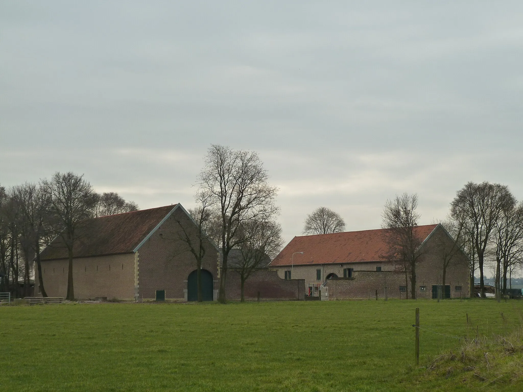 Photo showing: Bovenste hoeve van Printhagen, Printhagenstraat/Nieuweweg, Genhout, Limburg, Nederland