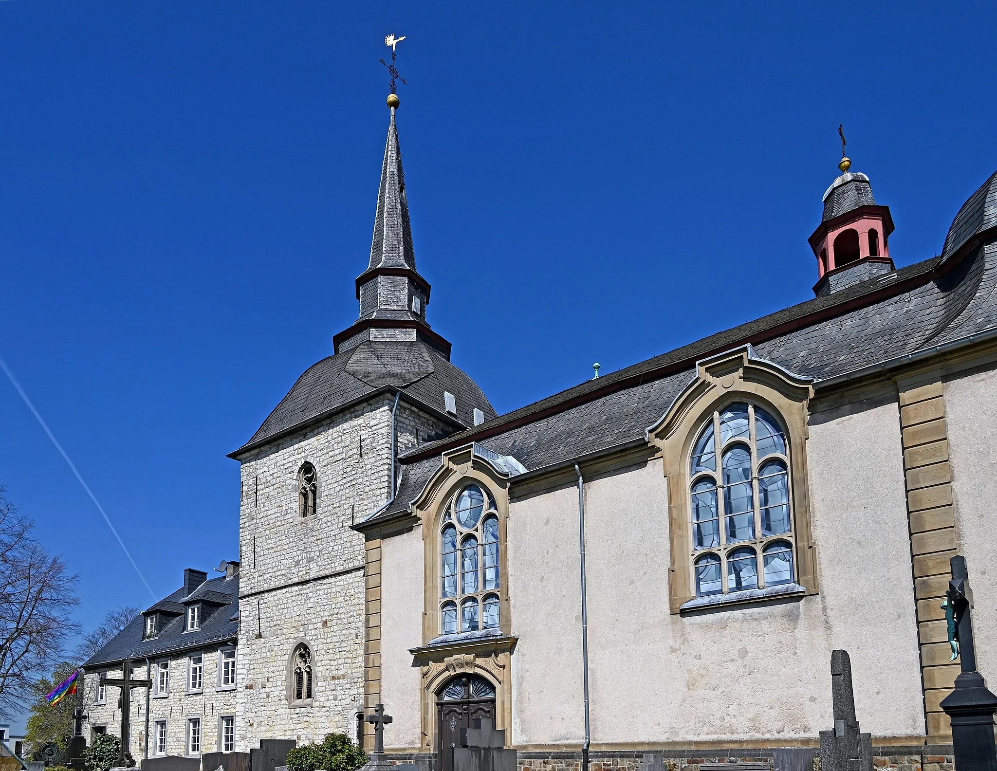 Photo showing: St. Laurentius (Laurensberg) von Südosten