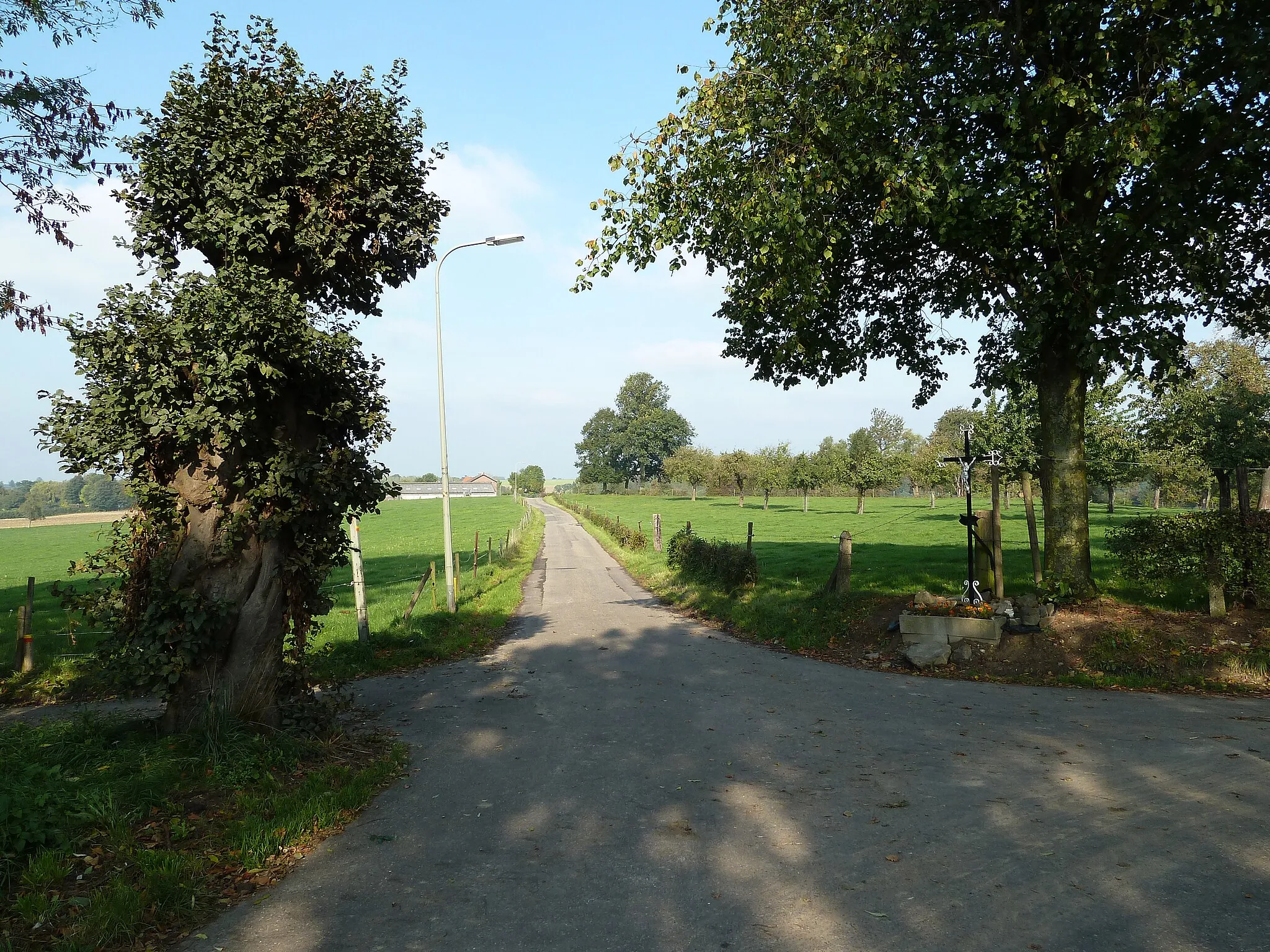 Photo showing: Crossing Schimmelliggerweg-Schey-Schilberg, Limburg, the Netherlands