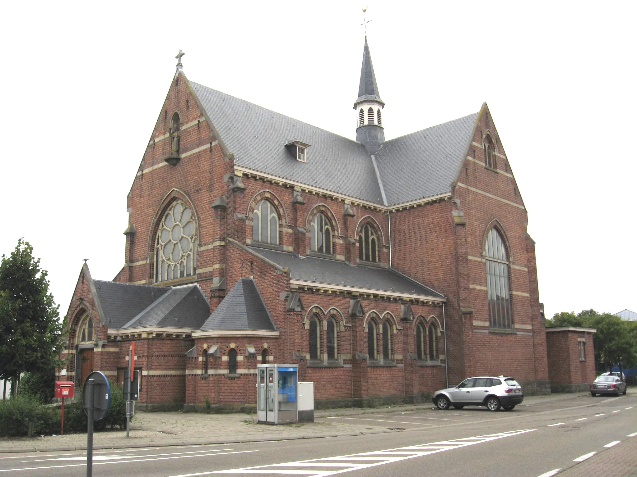Photo showing: Church of Saint Lambert in Hasselt (Kiewit), Limburg, Belgium