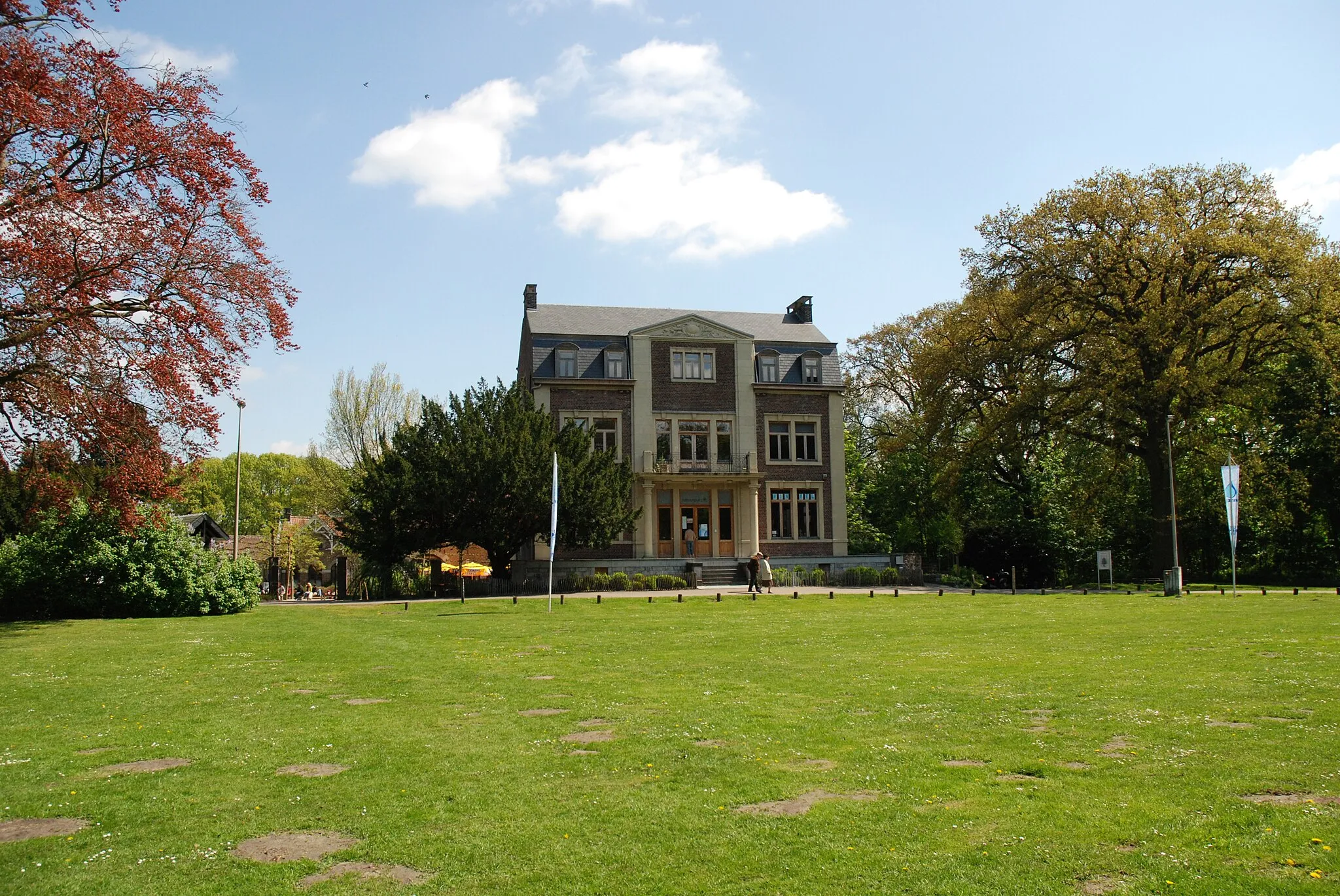 Photo showing: Het herenhuis van het natuurdomein Kiewit te Hasselt, België