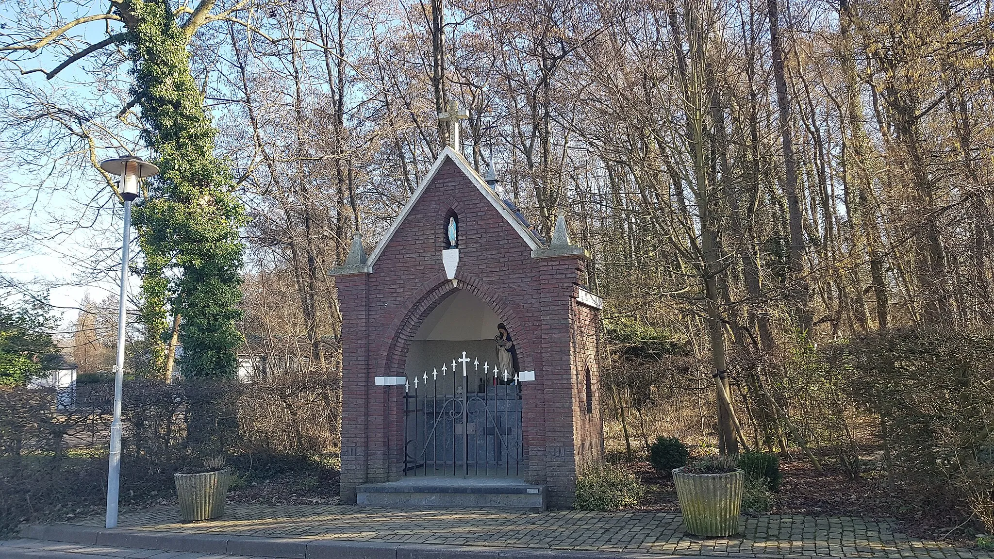 Photo showing: Mariakapel Wissengracht, Wissengrachtweg-Hooleweg, Hulsberg, Limburg, Nederland