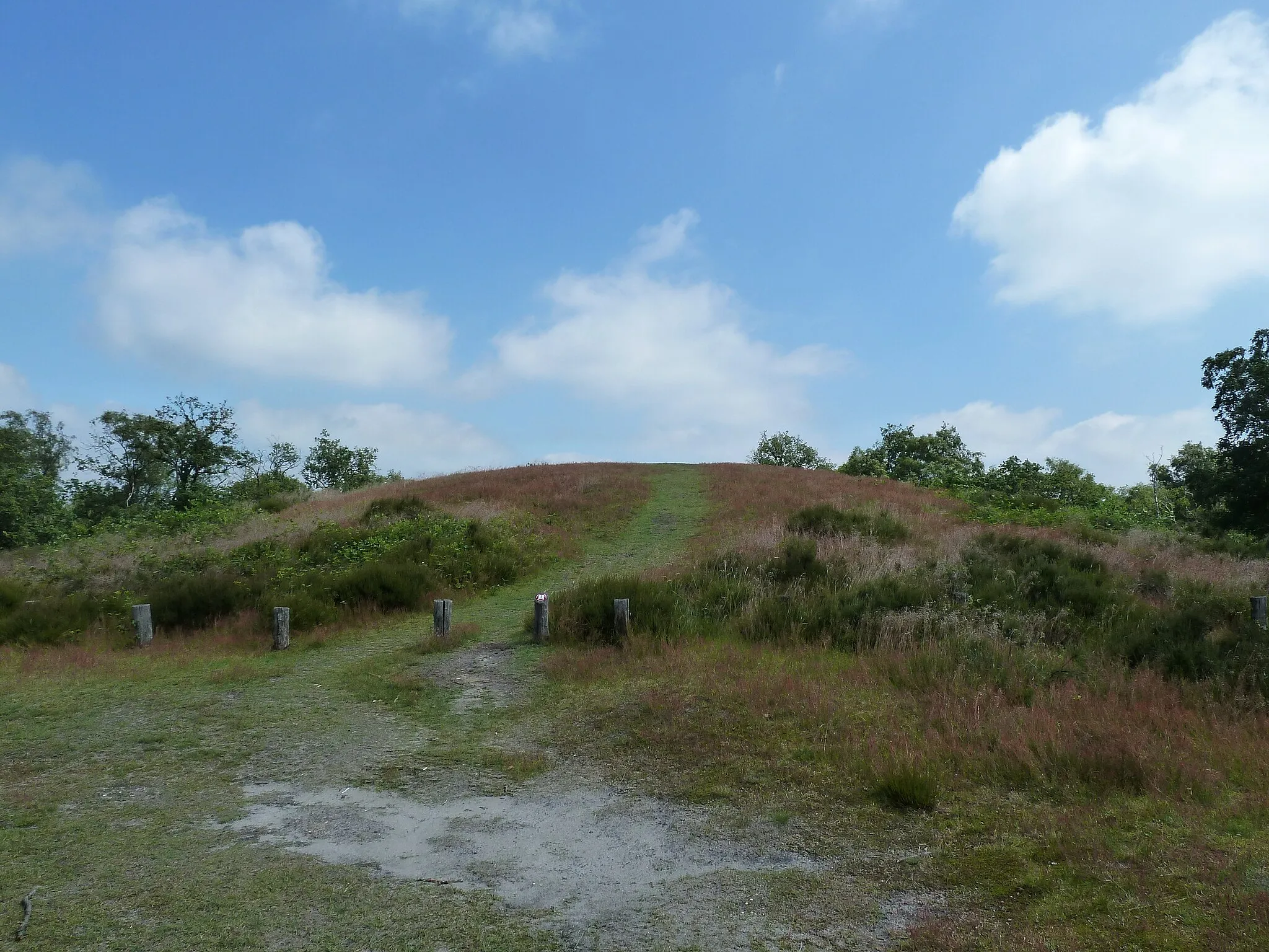 Photo showing: Vorstengraf, De Hamert, Bergen, Limburg, Nederland