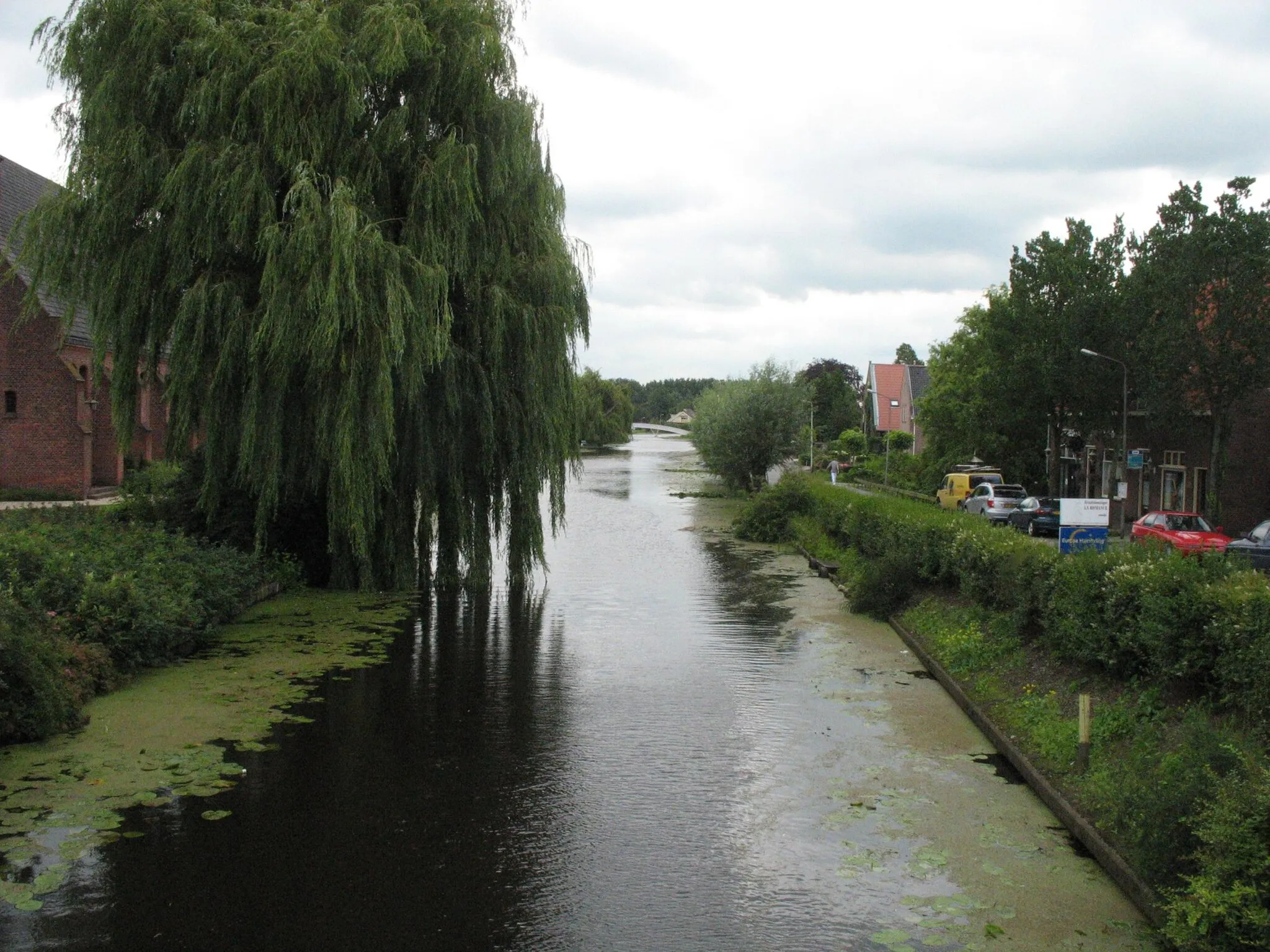 Photo showing: Bleskensgraaf - Graafstroom gezien vanaf de brug (richting Molenaarsgraaf)