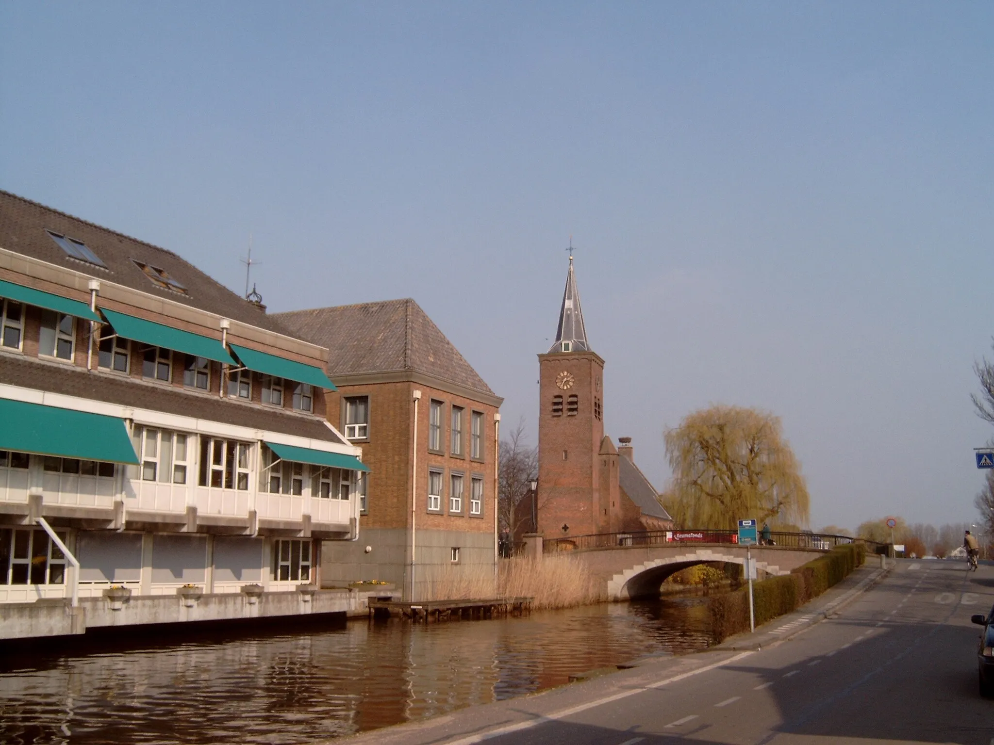 Photo showing: Bleskengraaf, the Netherlands, church and village