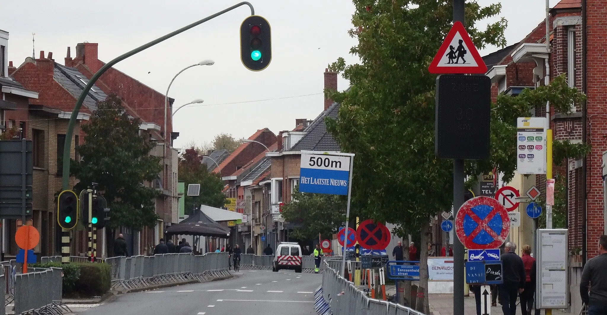 Photo showing: Reportage photographique réalisé le mardi 14 octobre à l'occasion du départ et de l'arrivée du Prix national de clôture 2014 à Putte (Woensdrecht, Pays-Bas) et Putte-Kapellen (Kapellen, Belgique).