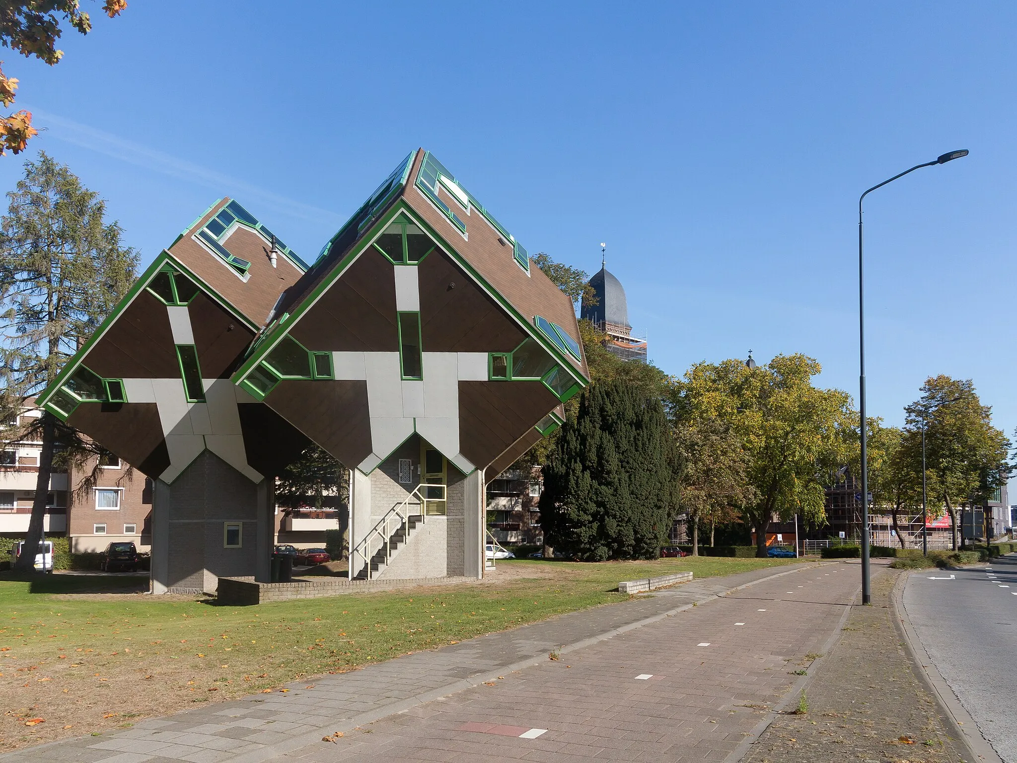 Photo showing: Helmond, cube houses