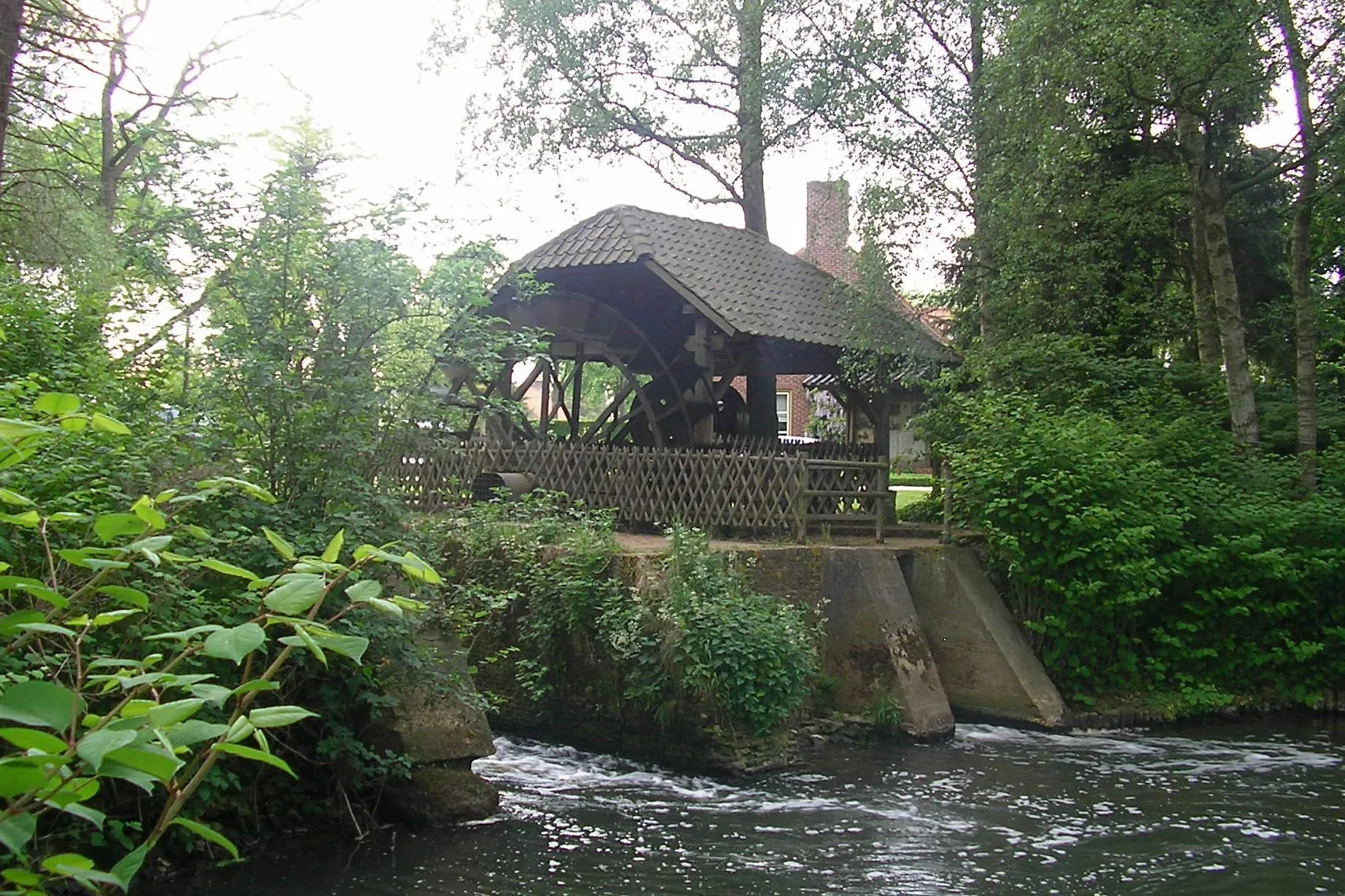 Photo showing: De watermolen van Vierlingsbeek