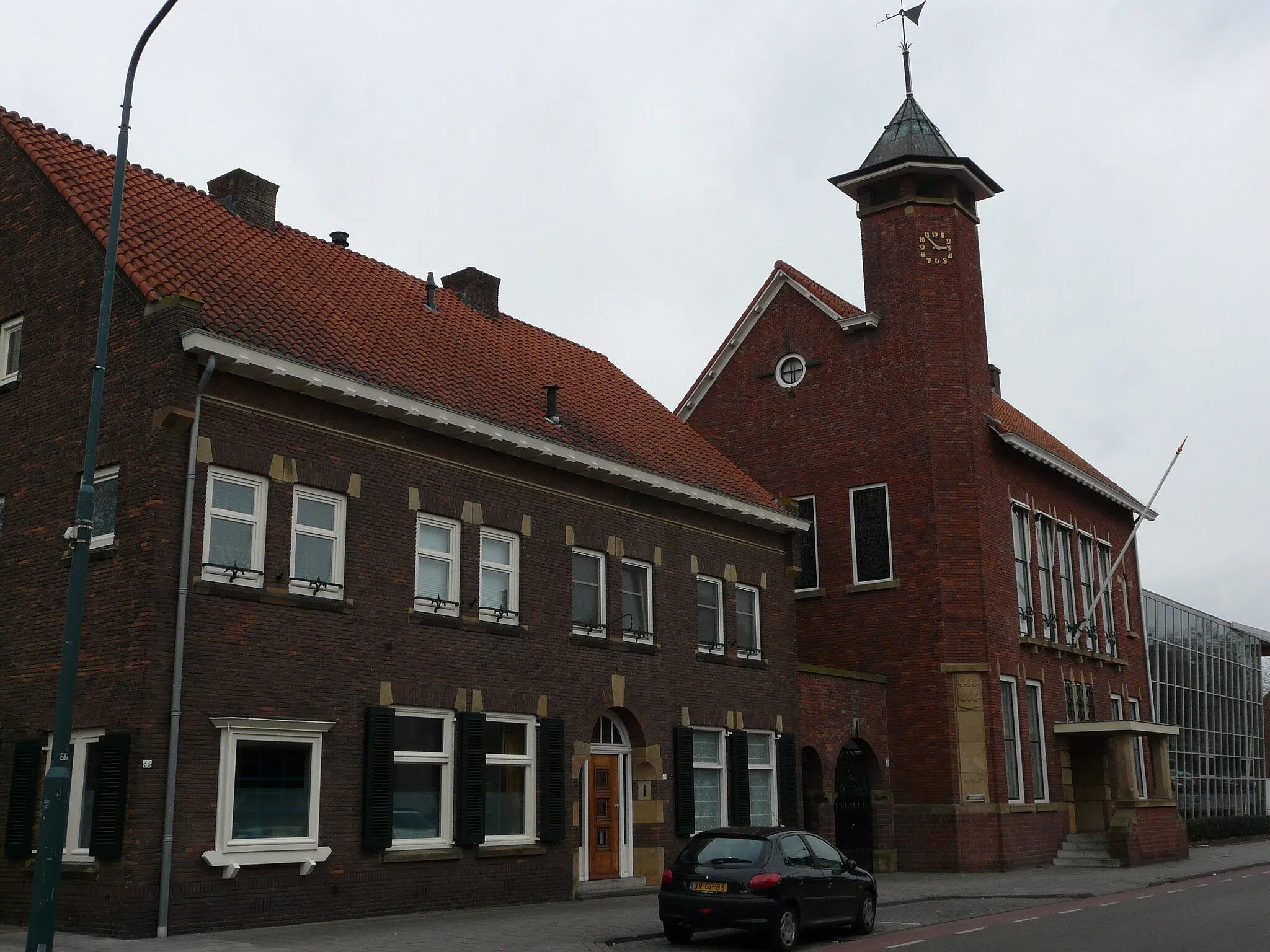 Photo showing: Zicht op een deel van het oude gedeelte van het Gemeentehuis van Dongen