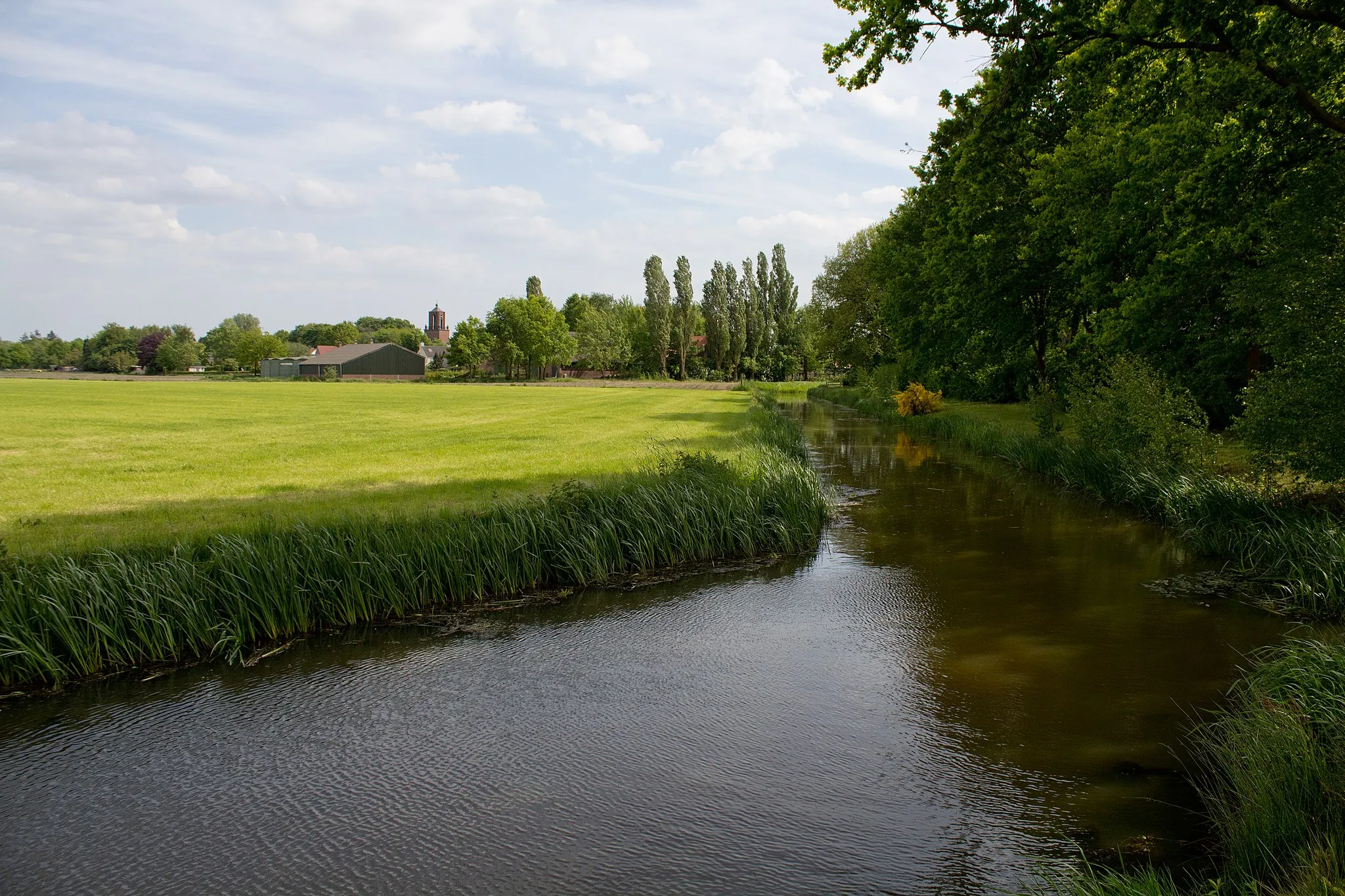 Photo showing: De Groote Leij ten noorden van Hulten