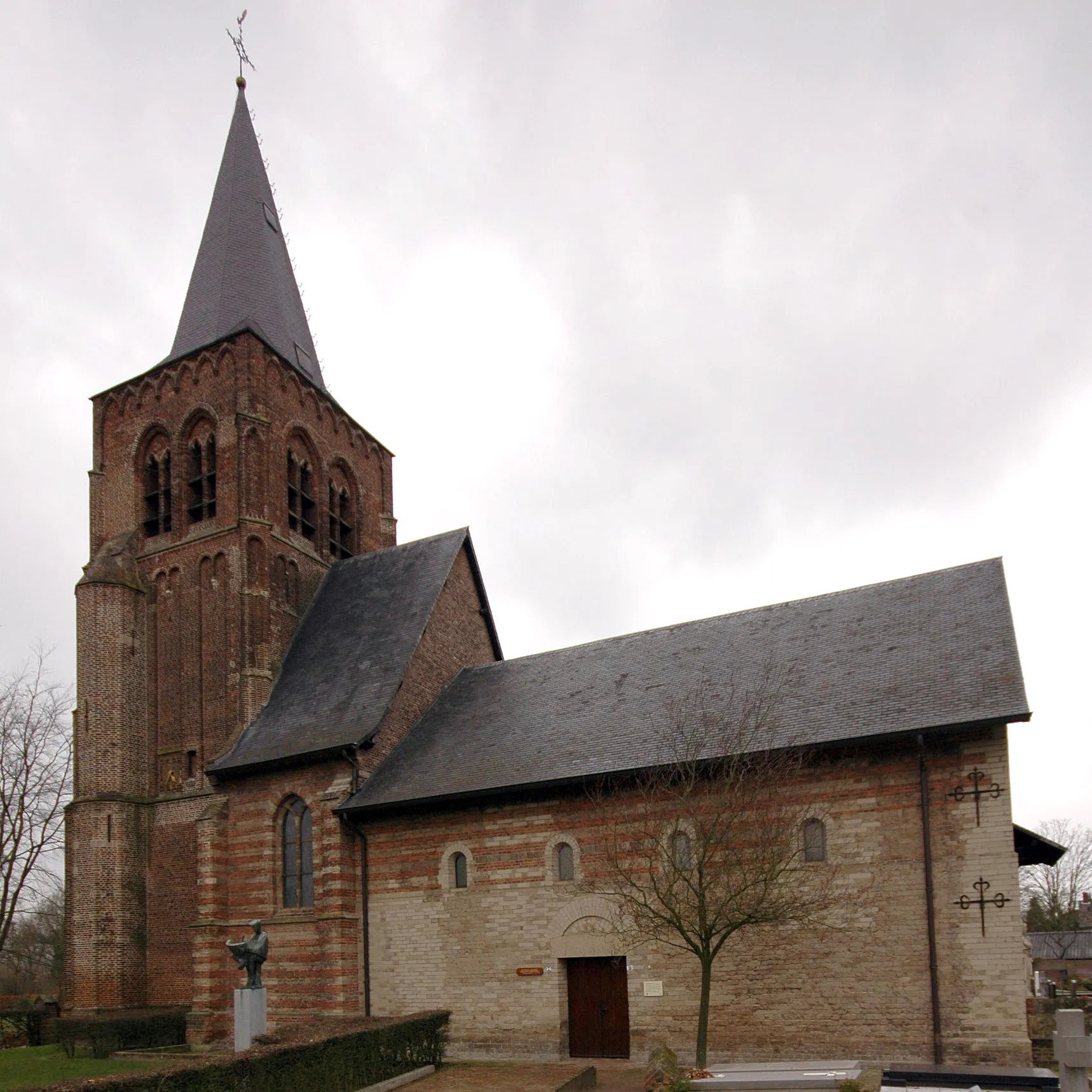 Photo showing: Old Willibrordus church, Waalre, NL