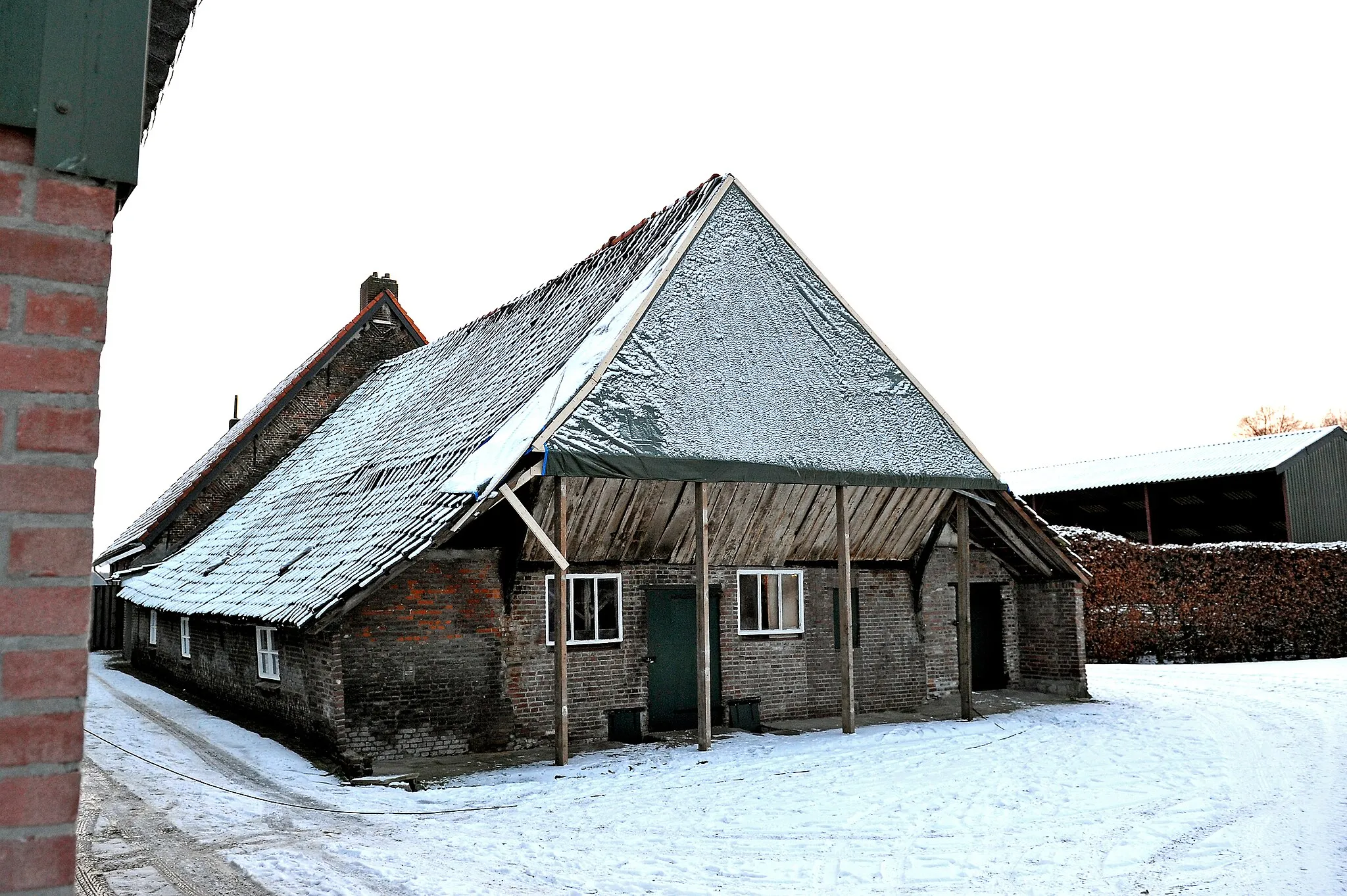 Photo showing: De stal van de Armenhoef in Best