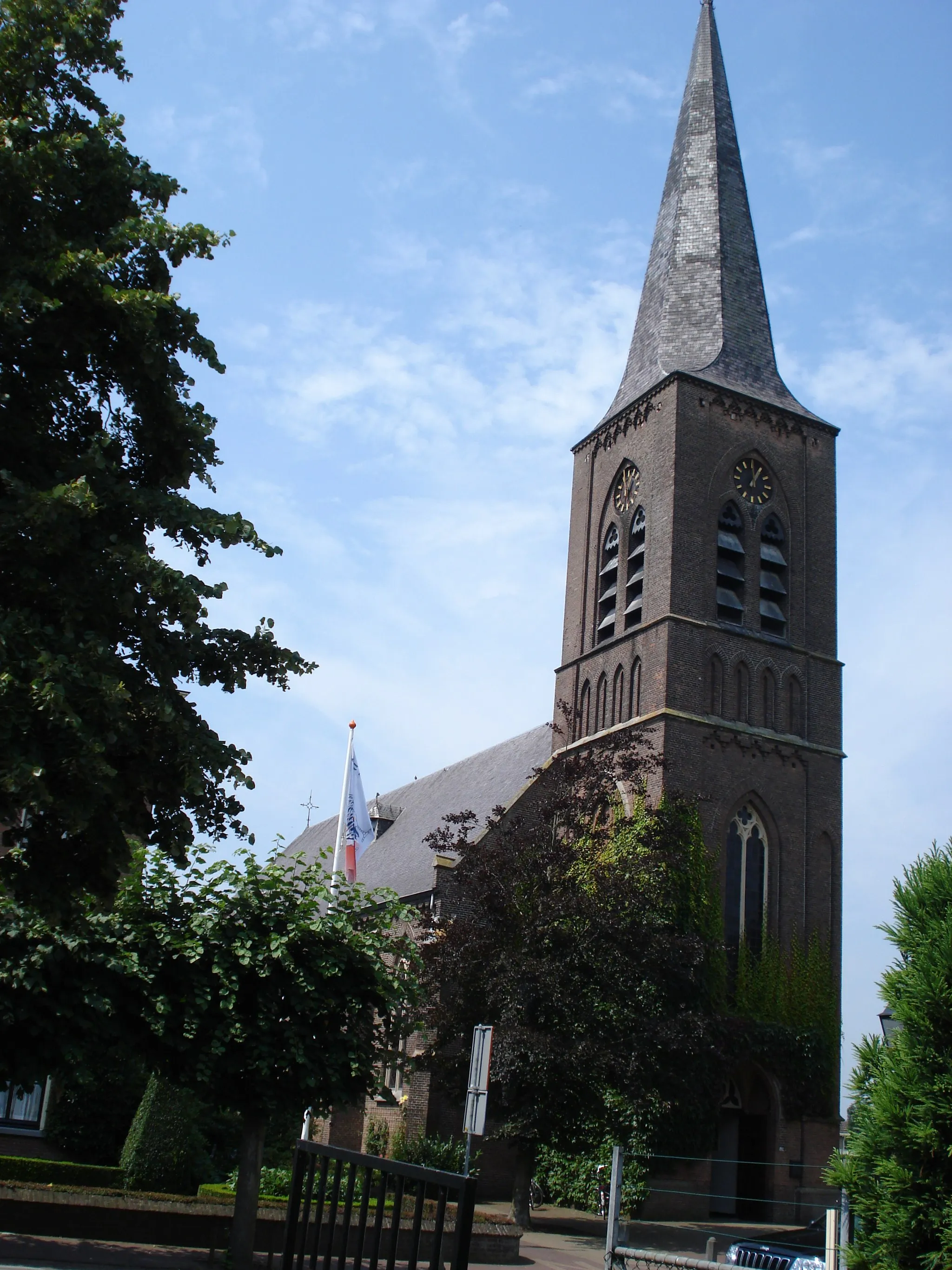 Photo showing: Zijtaart (N-Br, NL) church, edge view.
