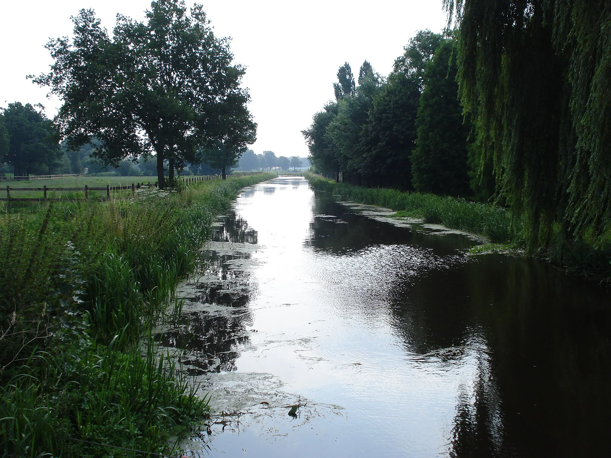Photo showing: Vorstenbosch (N-Br, NL), Leigraaf of Leijgraaf, een 20 km lange waterloop van Uden naar de Aa bij Middelrode.