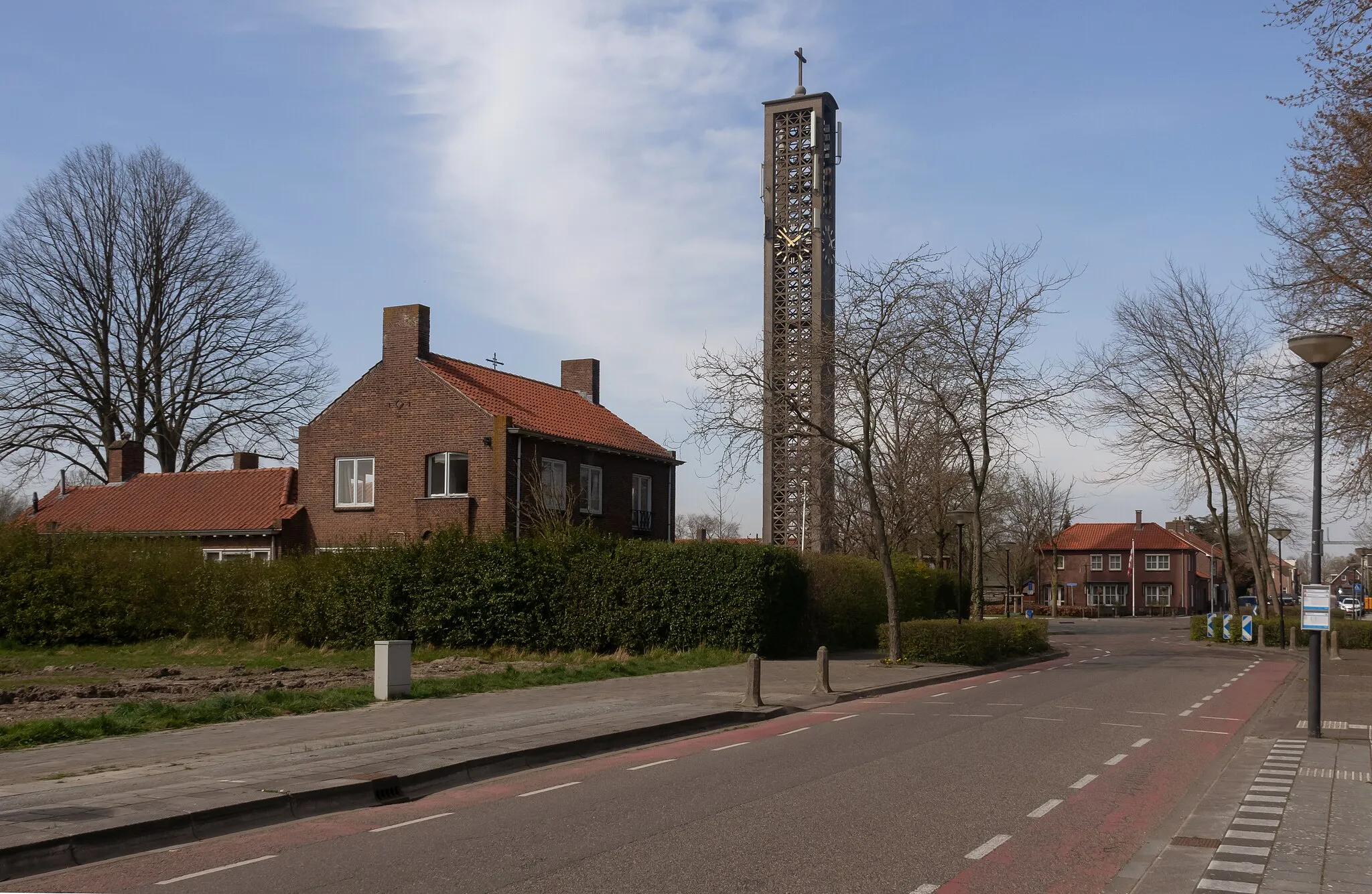 Photo showing: Moerdijk, the center of the village
