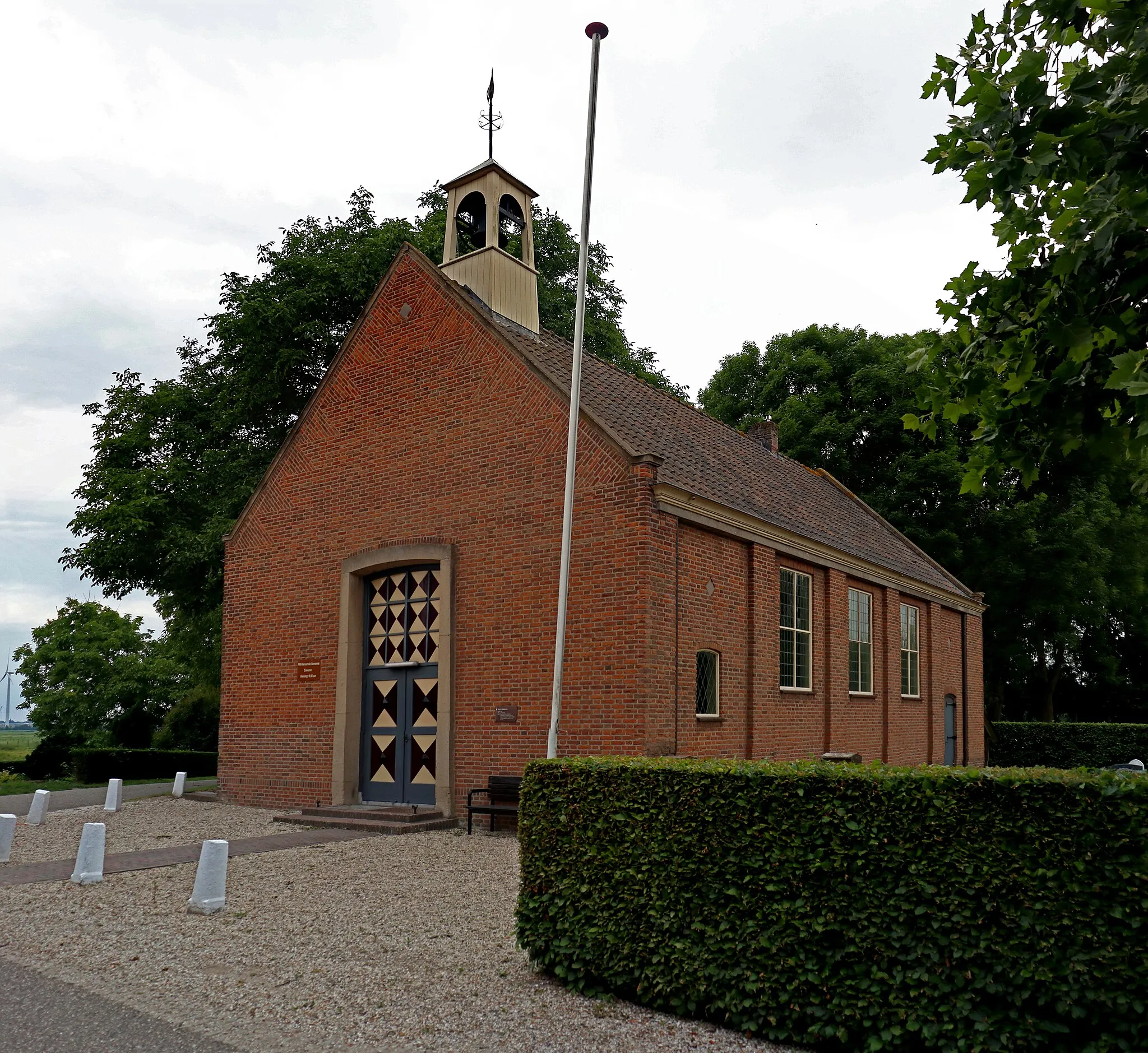 Photo showing: Nederlands Hervormde Kerk te Vriezekoop in de gemeente Heusden, Nederland