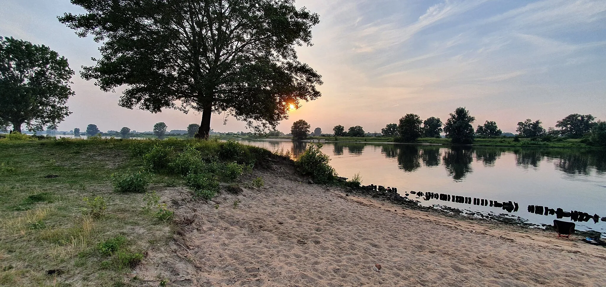 Photo showing: zonsondergang