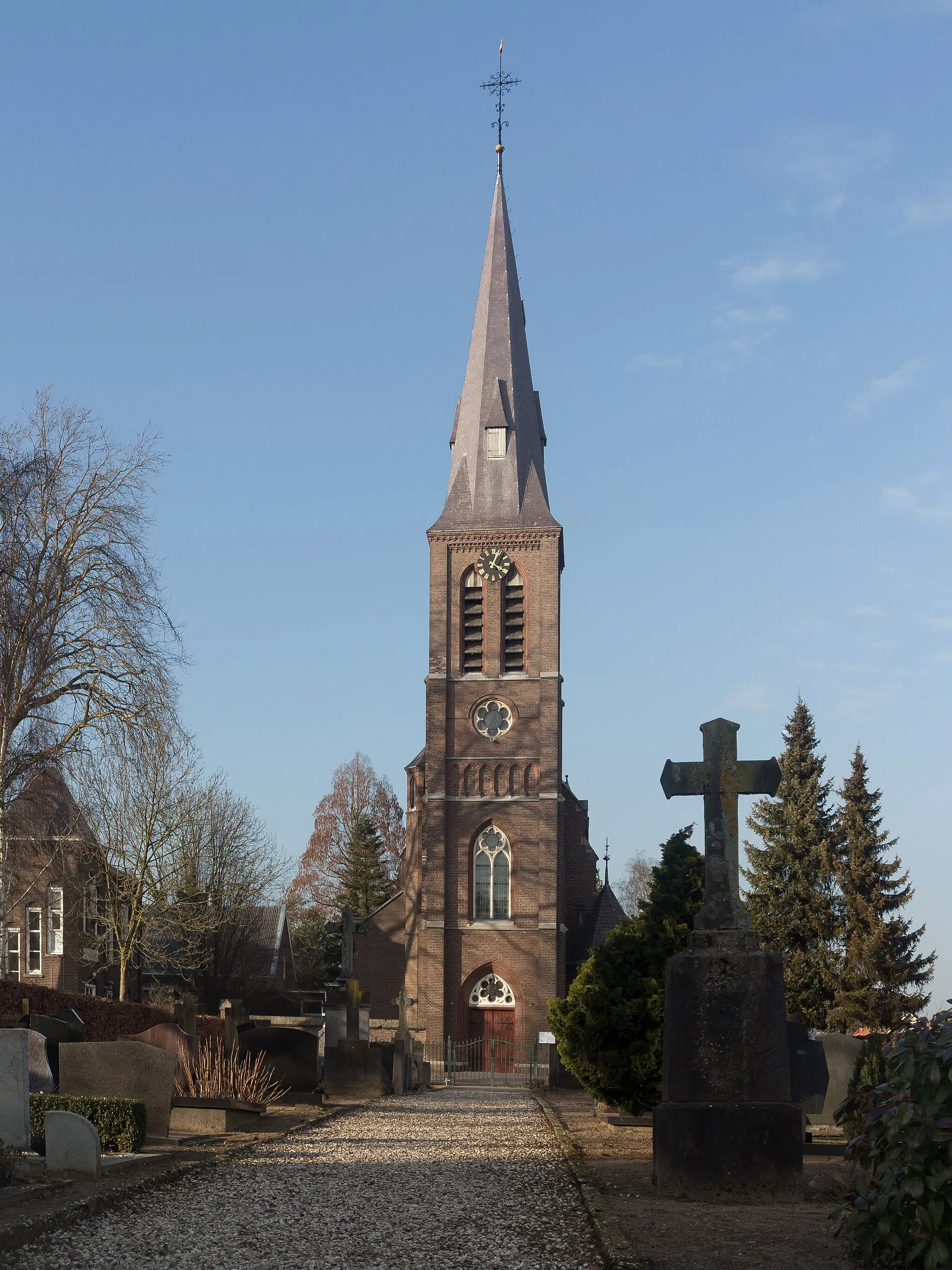 Photo showing: Nederasselt, church: de Sint Antonius Abt kerk