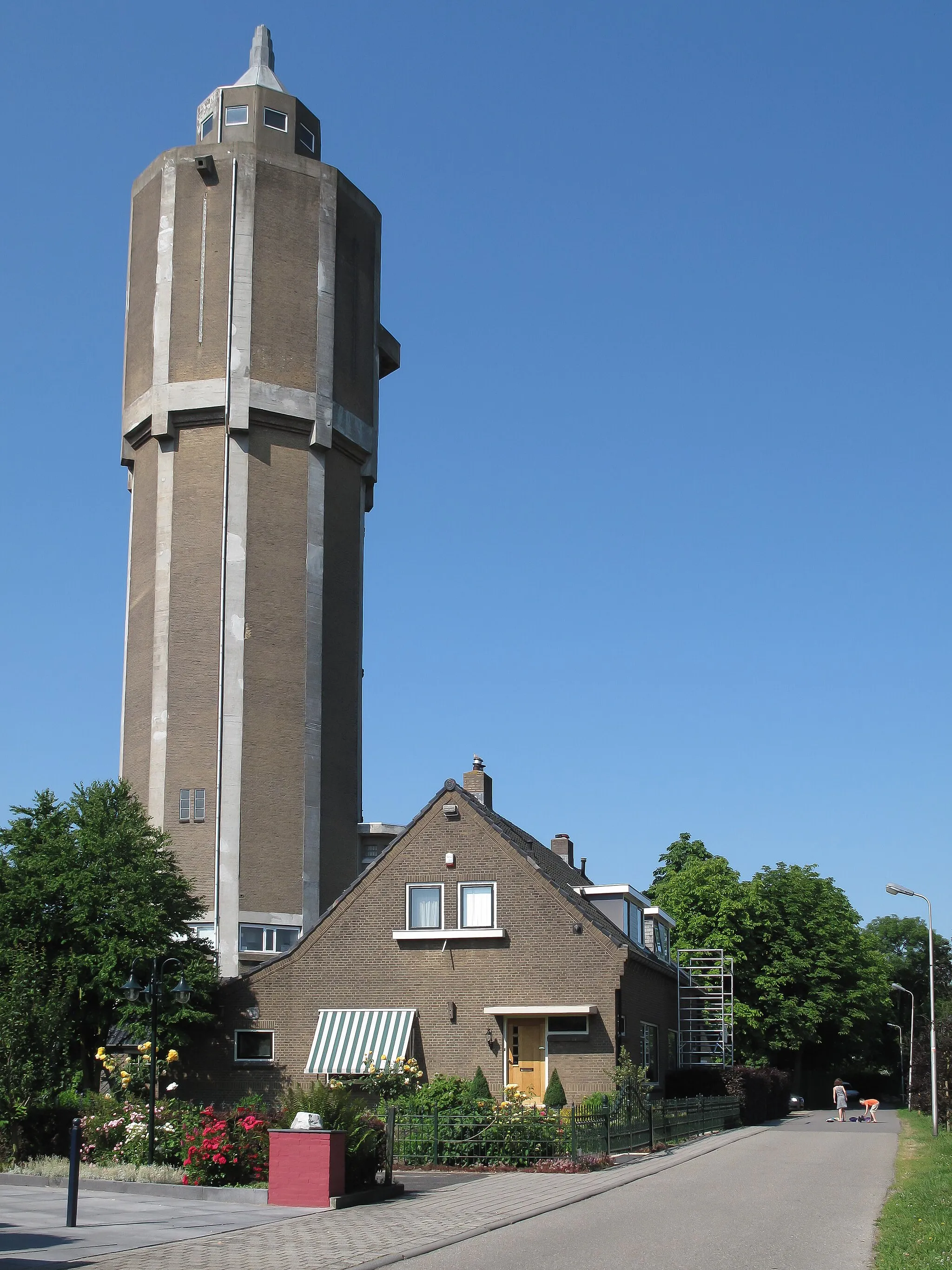 Photo showing: Leerdam, watertower