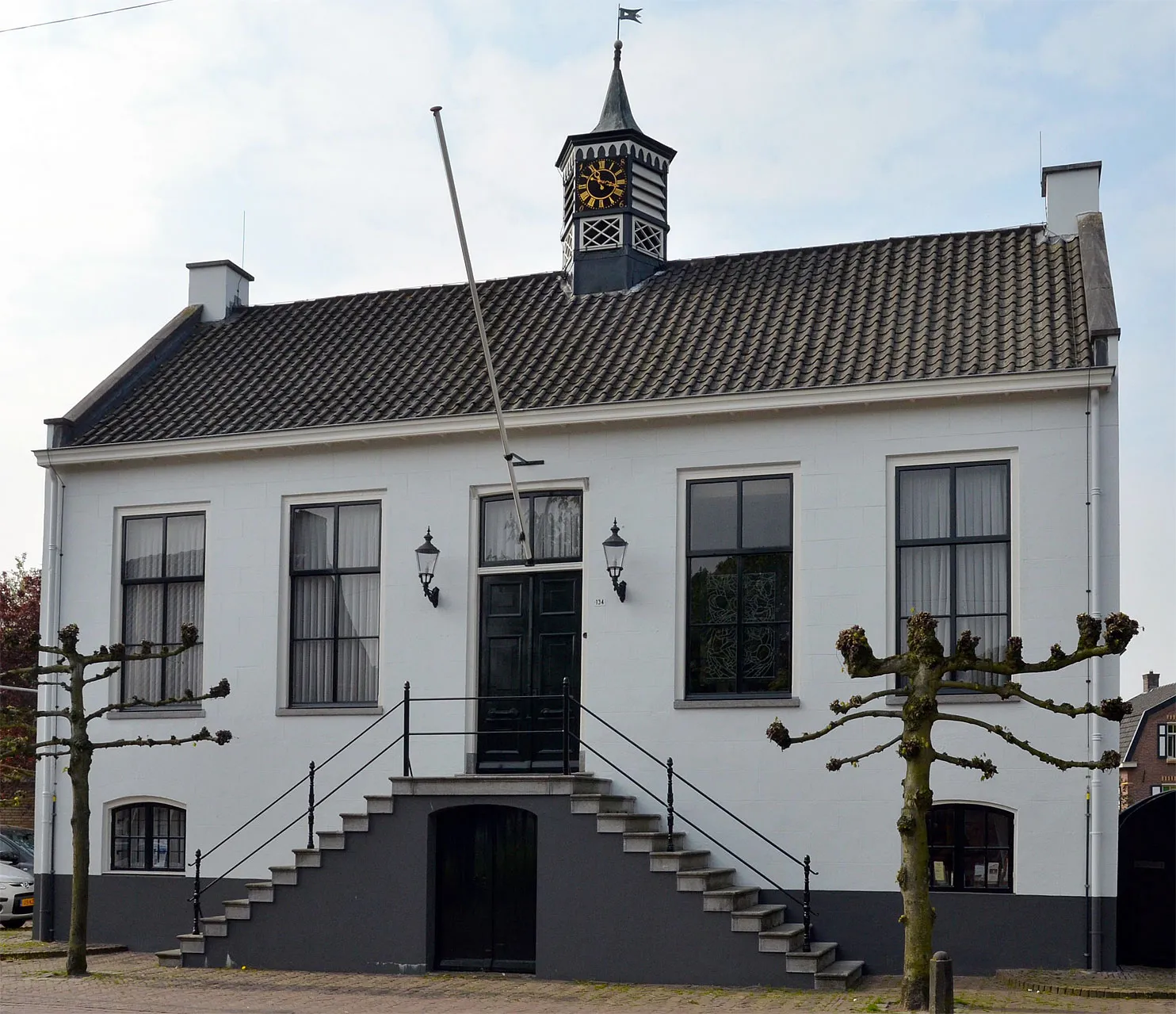 Photo showing: Rijksmonument te Mierlo, Nederland.

Voormalig raadhuis, Dorpsstraat 134, Mierlo