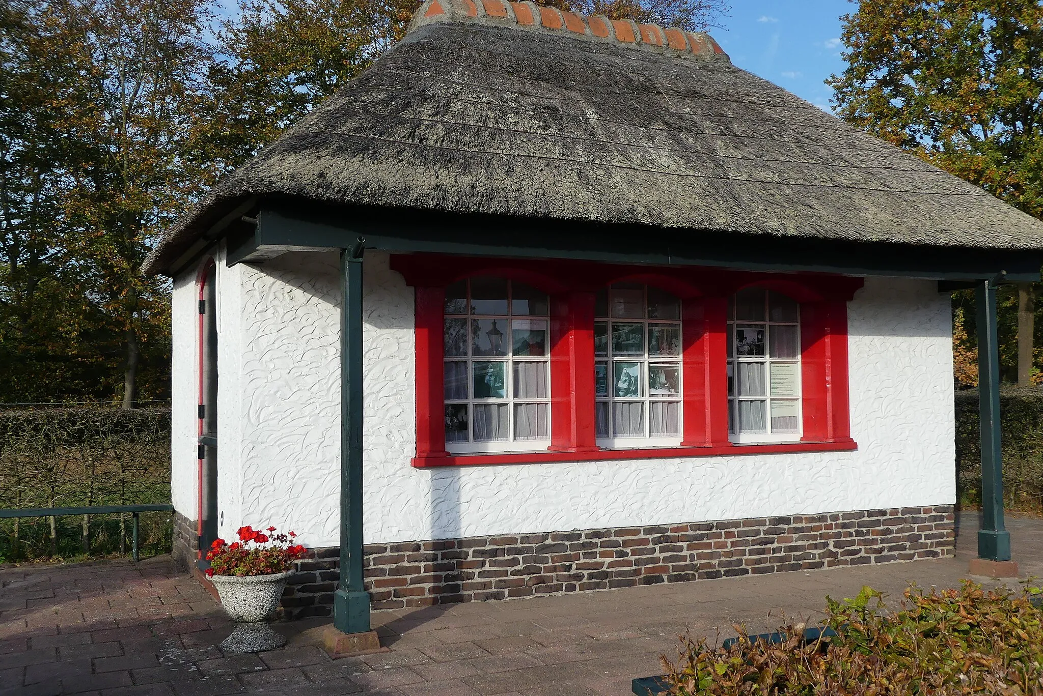 Photo showing: Zicht op huisje aan de straat Giersbergen nabij Herberg de Drie Linden